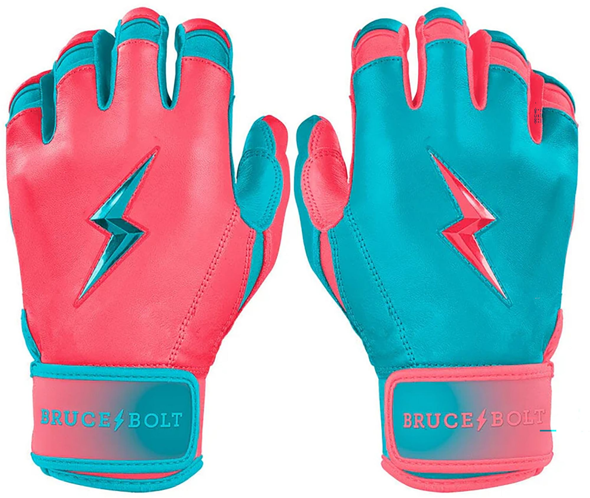 BRUCE BOLT Men's Signature Series Max Clark Short Cuff Batting Gloves