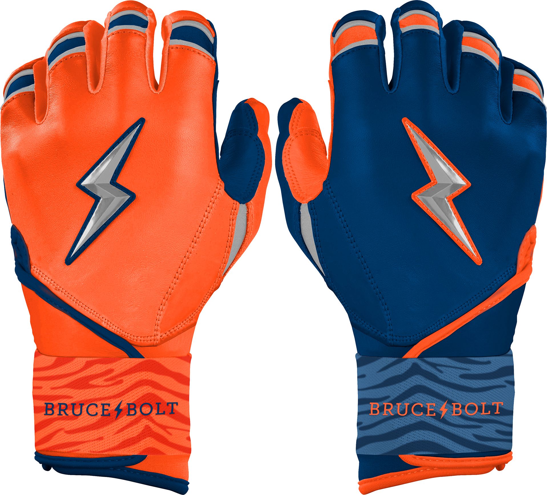 BRUCE BOLT Men's Signature Series Max Clark Long Cuff Batting Gloves