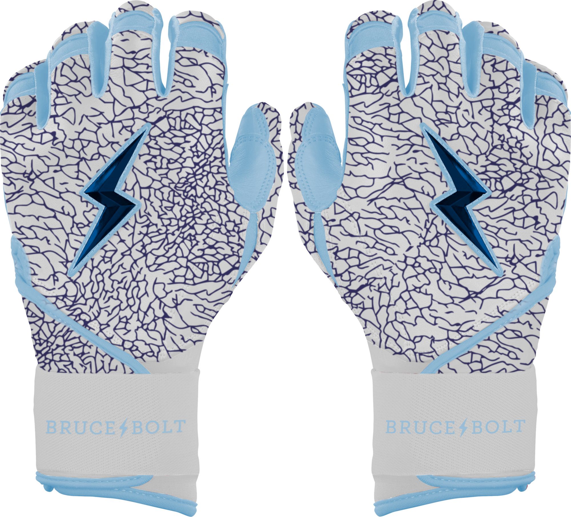 BRUCE BOLT Men's Signature Series Ian Happ Elephant Print Long Cuff Batting Gloves