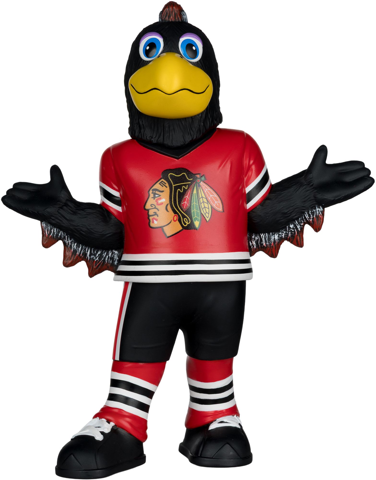 Imports Dragon Chicago Blackhawks Tommy Hawk Posed Figurine