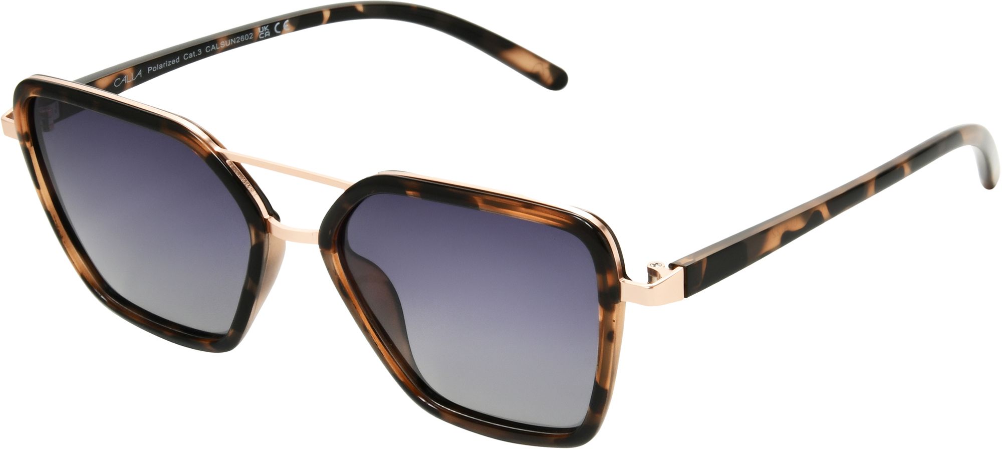 CALIA Women's Cat Eye Aviator Polarized Sunglasses