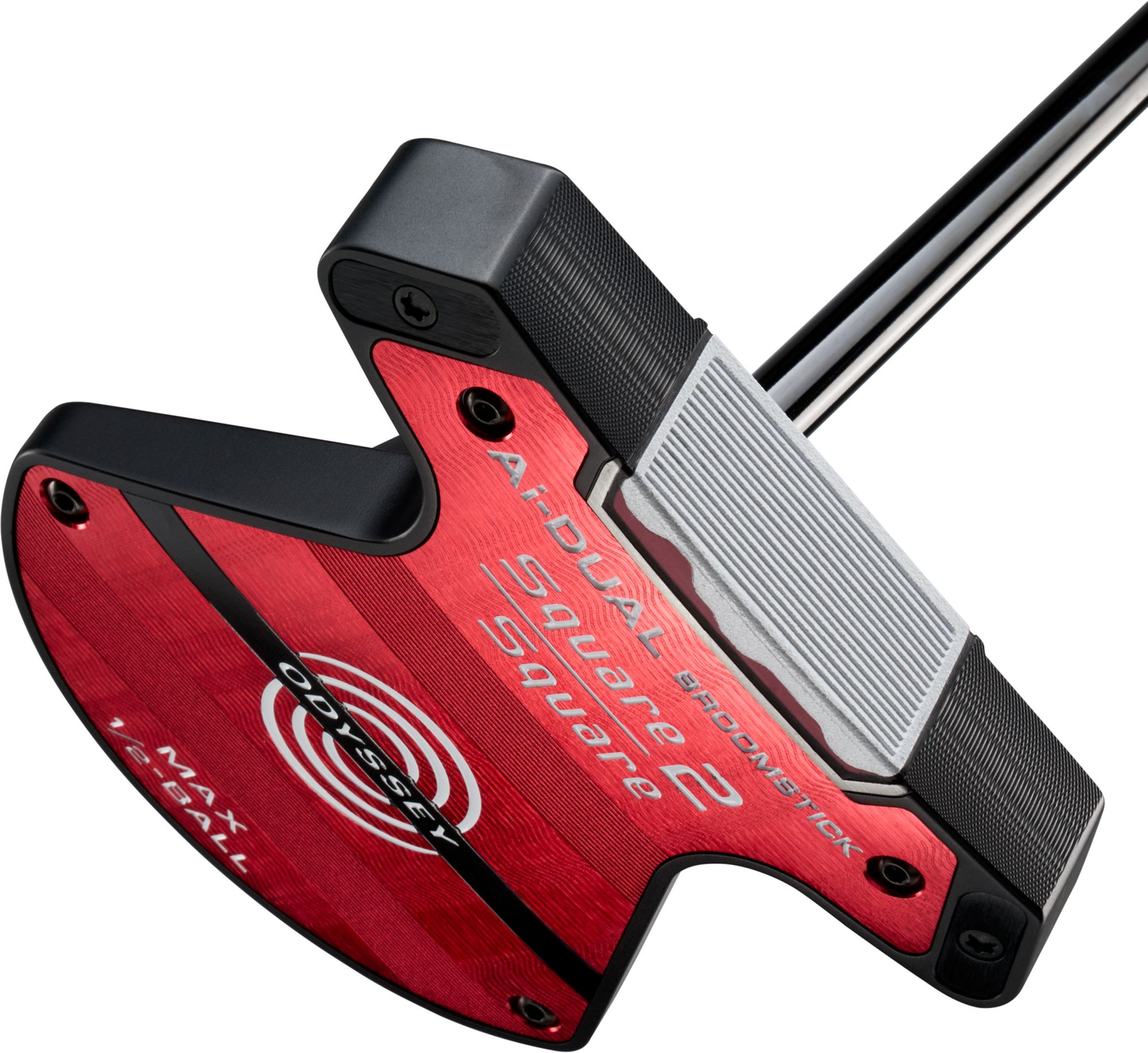 Odyssey Ai-DUAL Square 2 Square Max Cruiser 1/2 Ball Broomstick Putter
