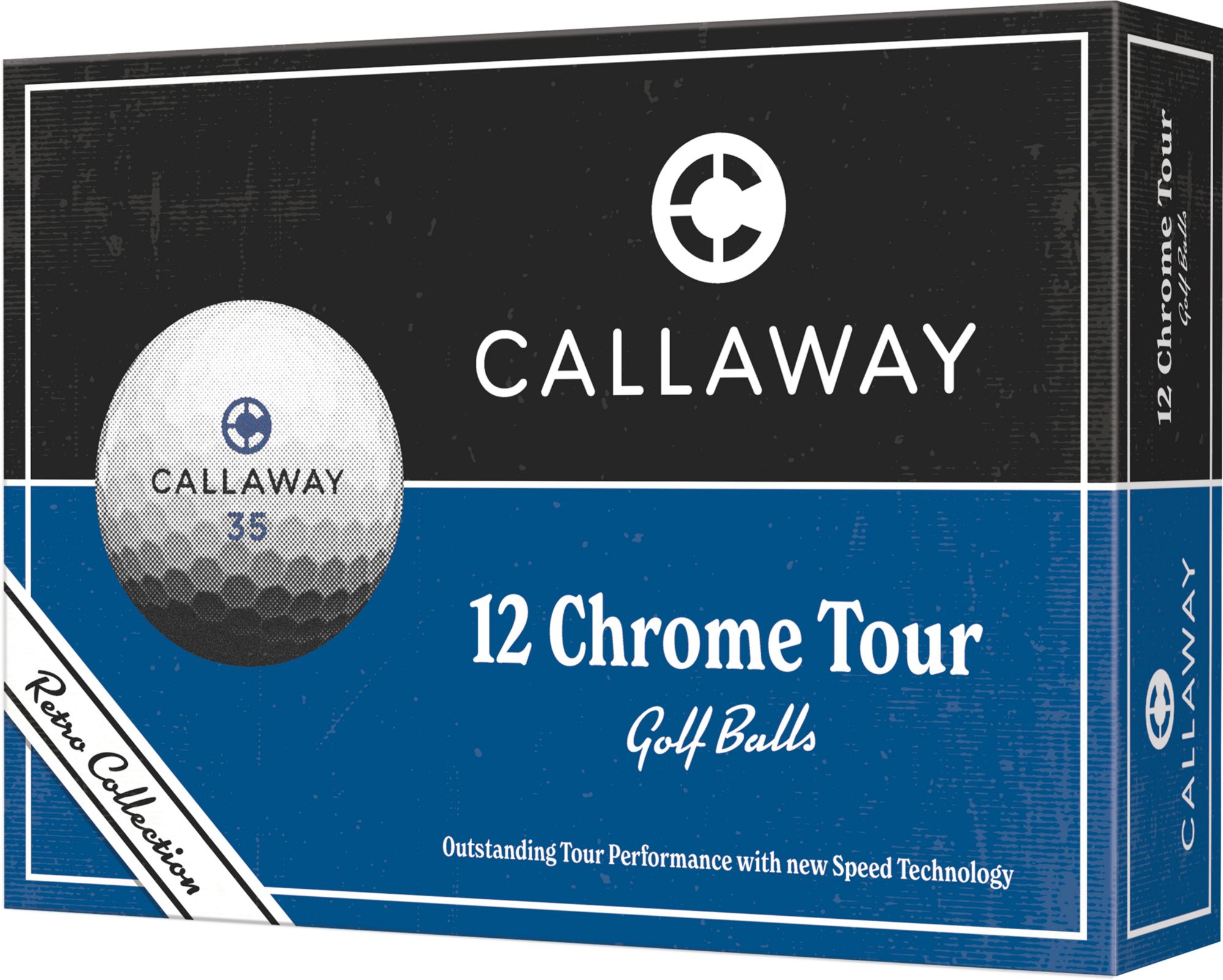 Callaway 2026 Chrome Tour Retro Collection Golf Balls