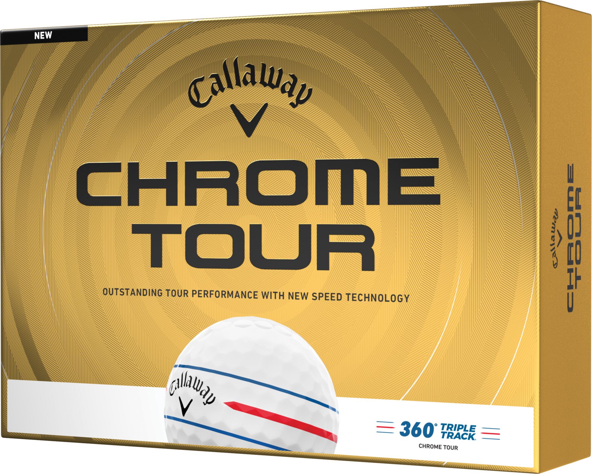 Callaway 2026 Chrome Tour 360 Triple Track Golf Balls