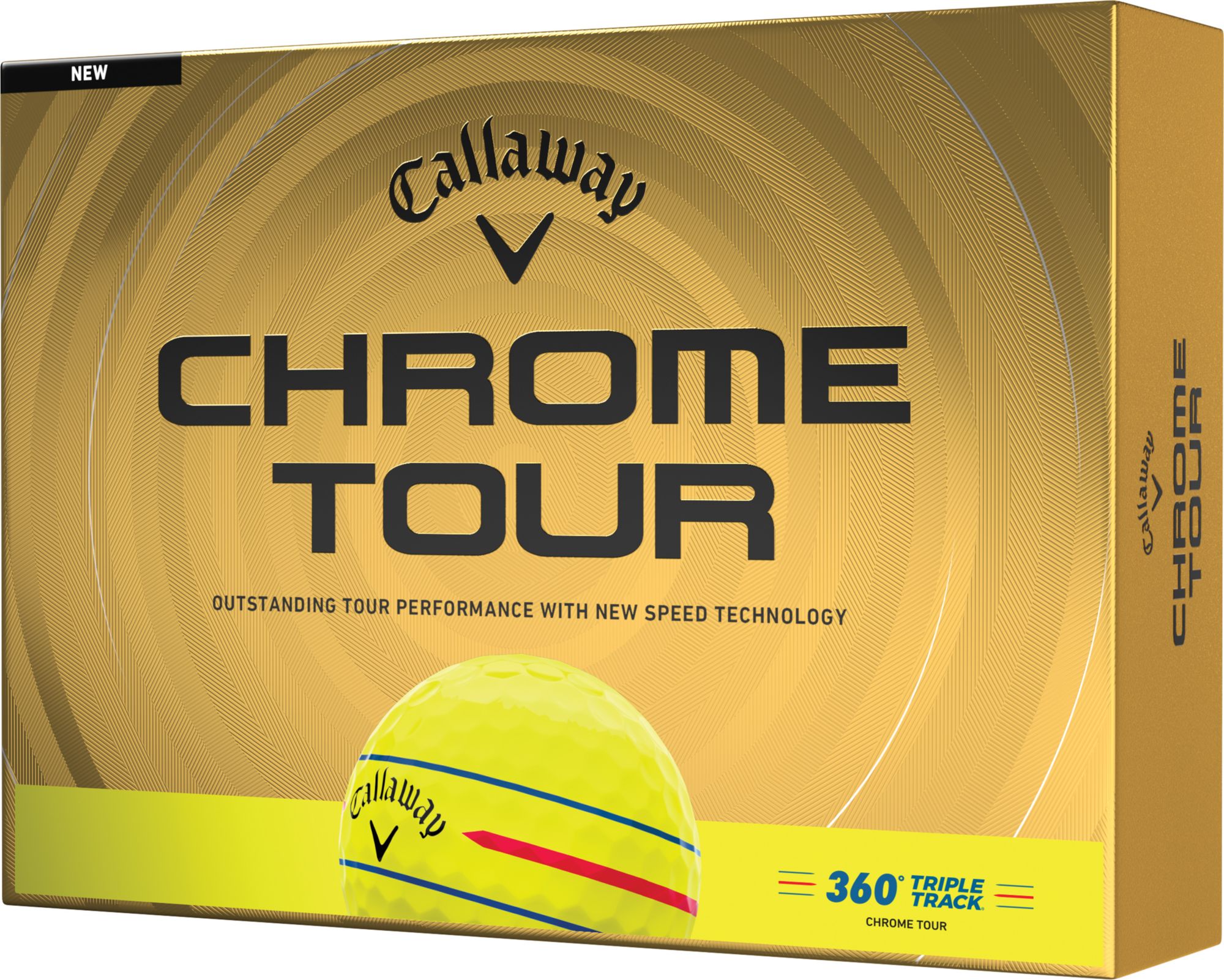 Callaway 2026 Chrome Tour 360 Triple Track Golf Balls