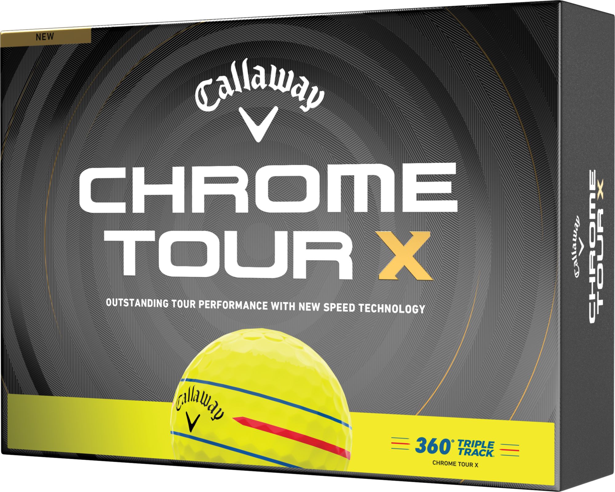 Callaway 2026 Chrome Tour X 360 Triple Track Golf Balls