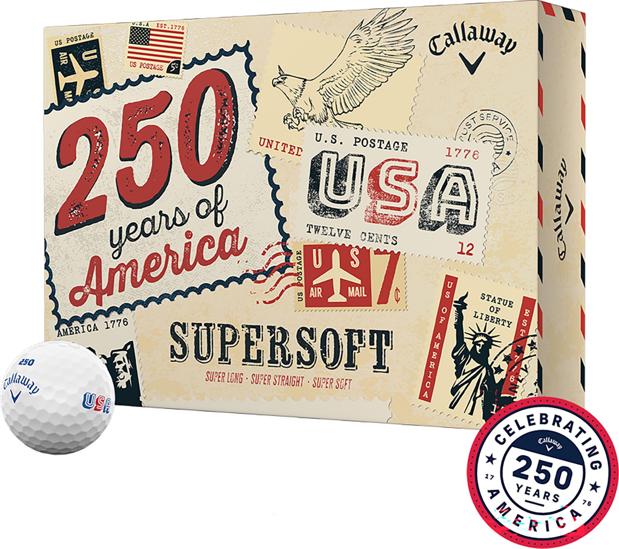 Callaway USA 250 Supersoft Golf Balls