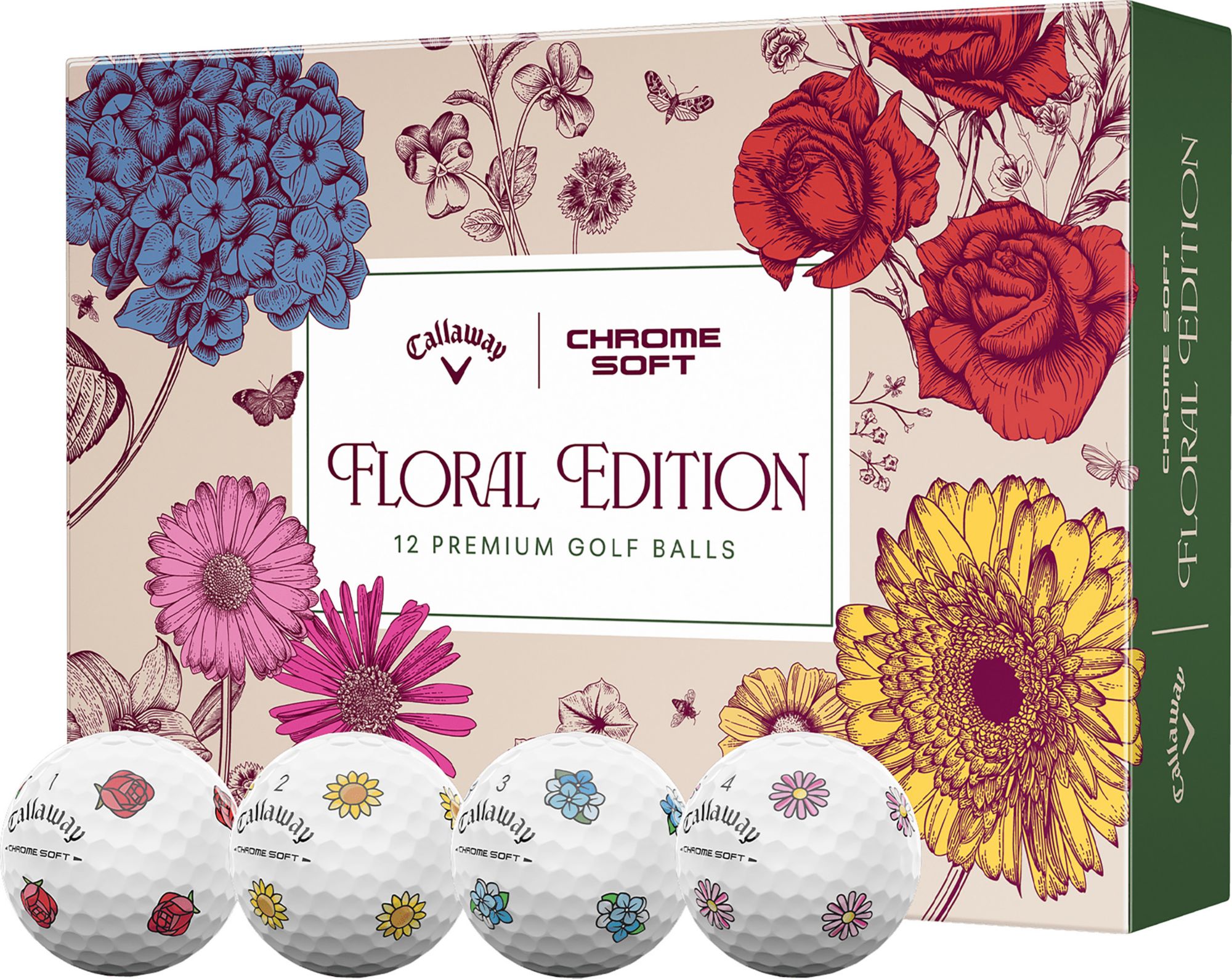 Callaway 2026 Chrome Soft Truvis Flowers Golf Balls