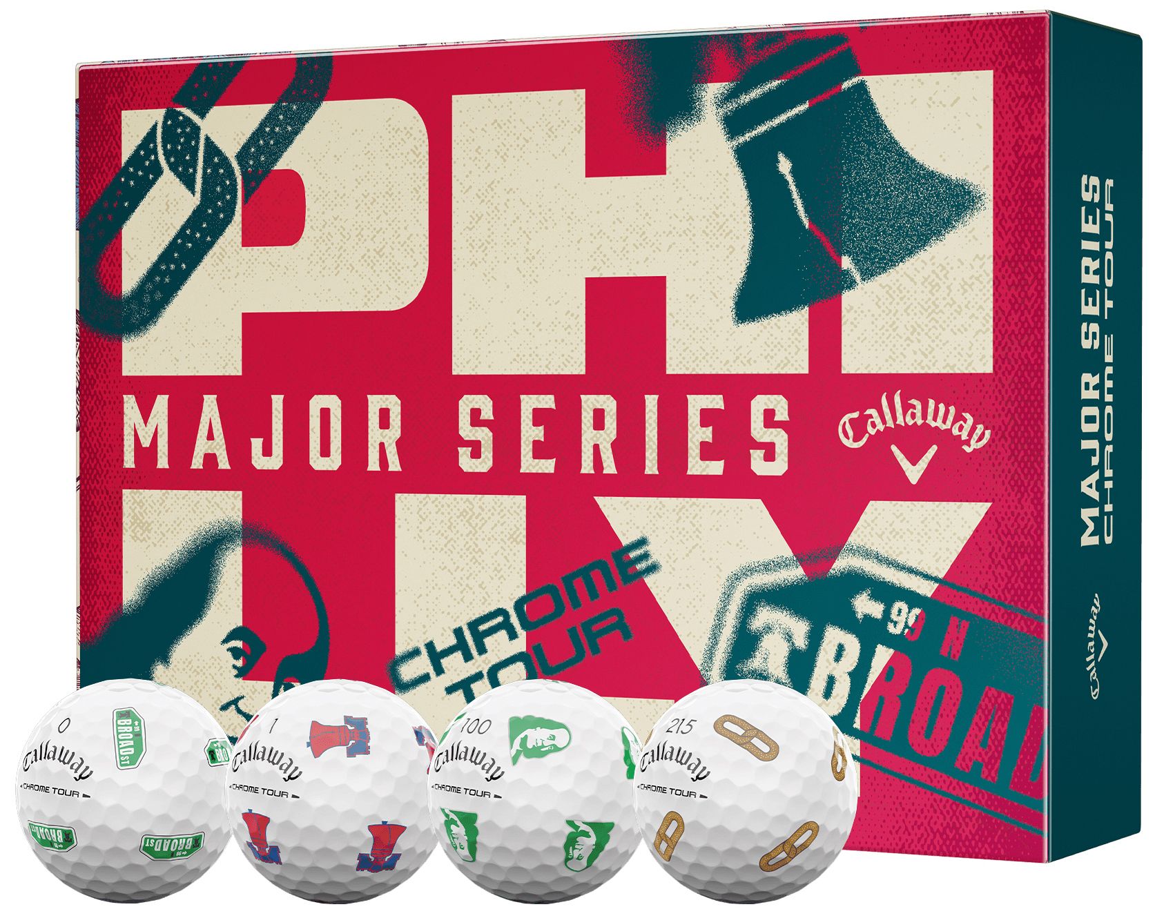 Callaway 2026 Chrome Tour May Major Golf Balls