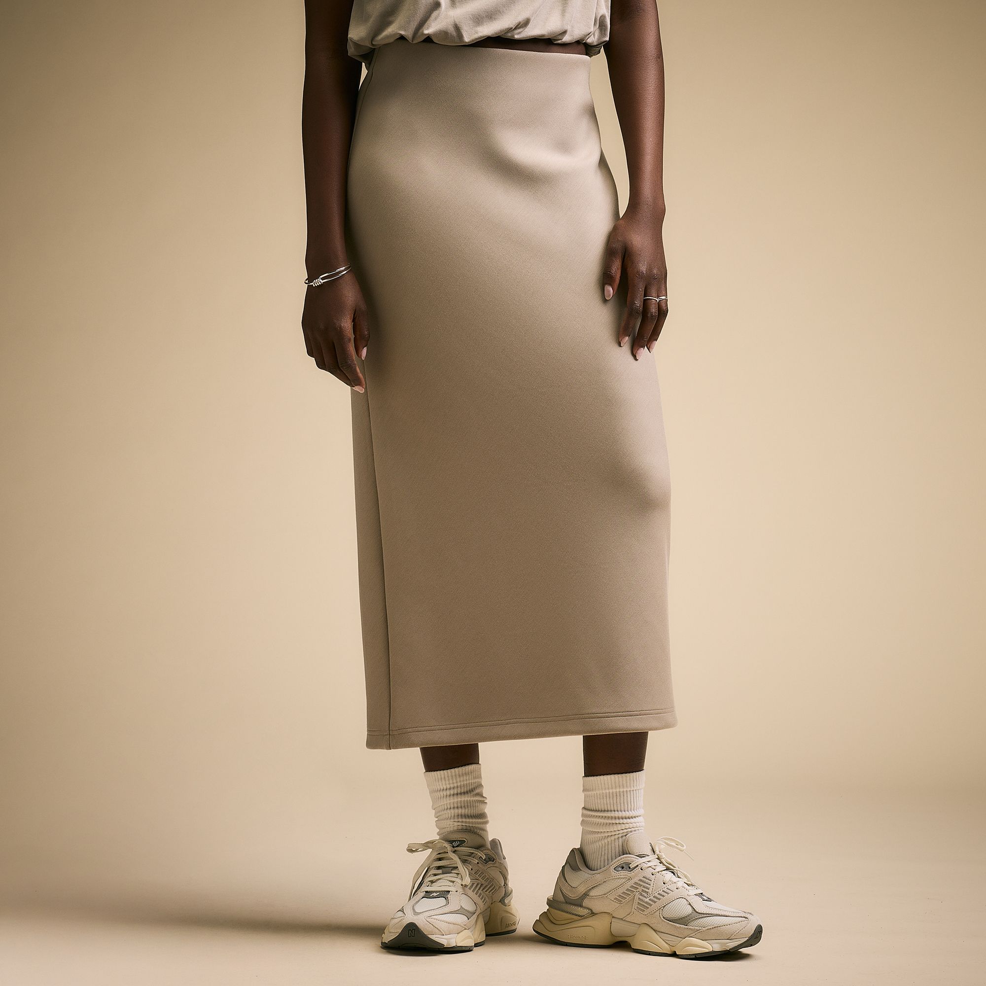 CALIA Women's Sandwash Midi Skirt