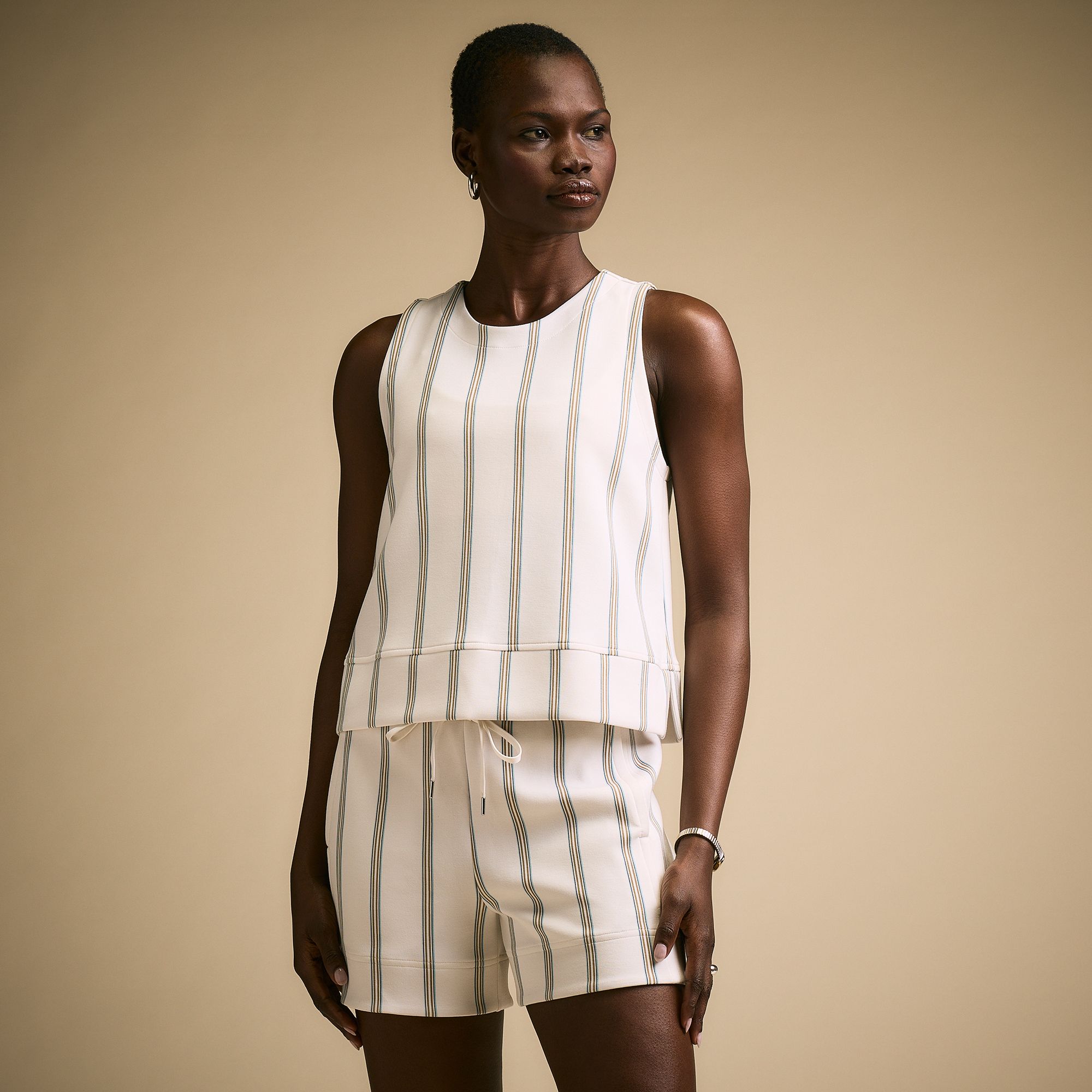 Cream Stripe