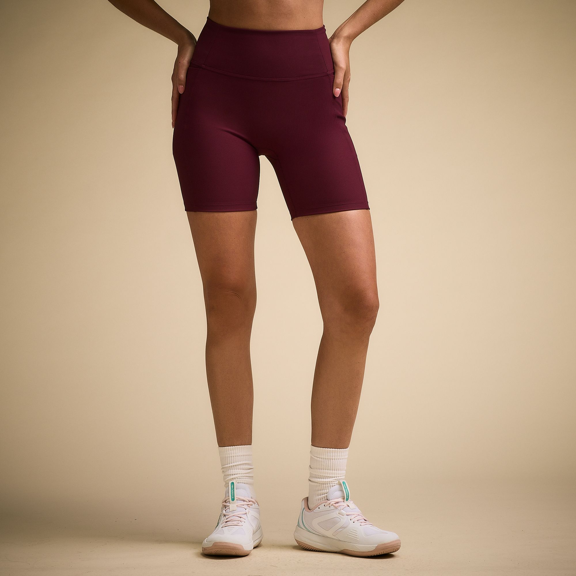 CALIA Women's Essential Rib 5” Bike Short