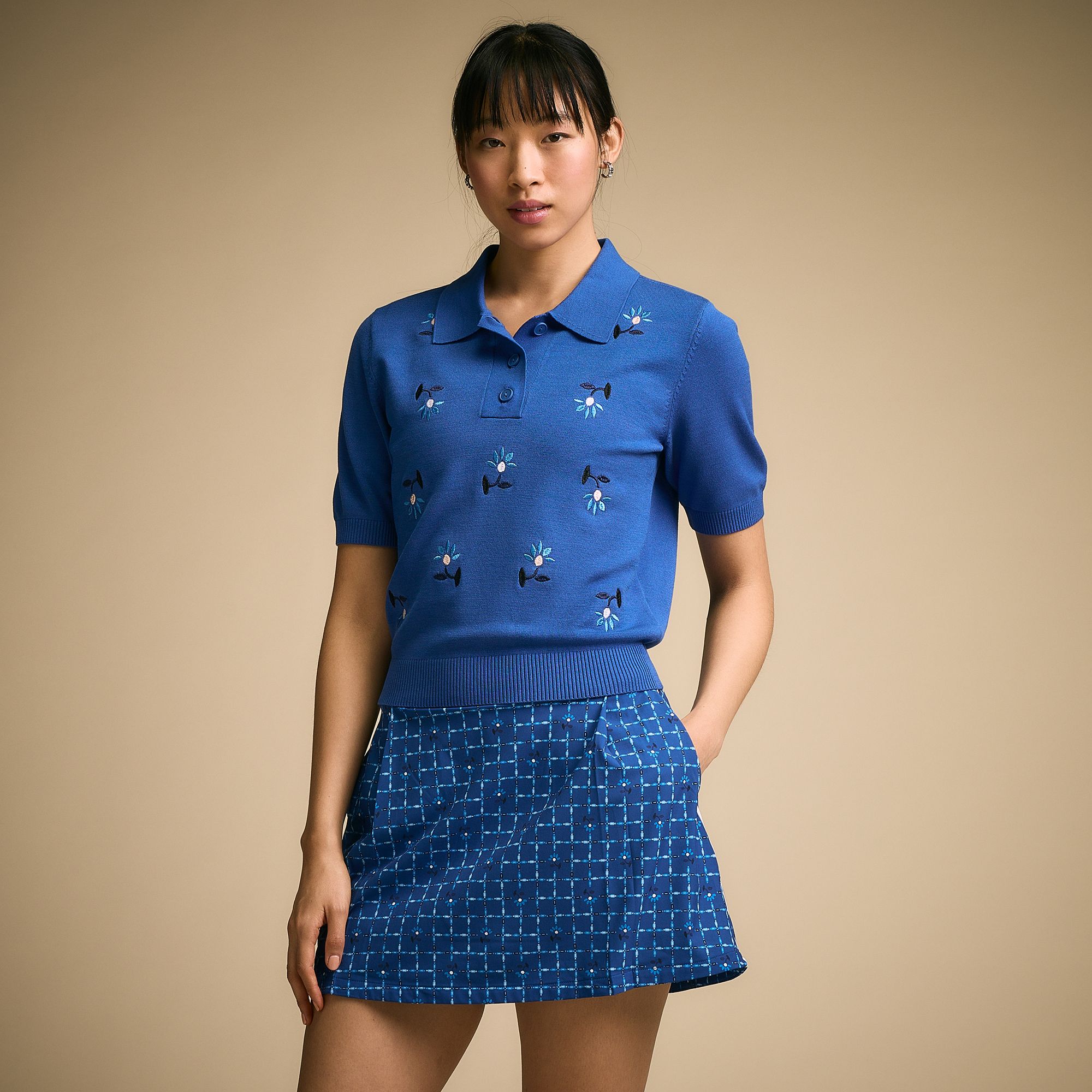 CALIA Women's Sweater Golf Polo