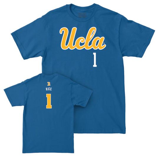 Campus Ink Boys' UCLA Bruins Kiki Rice Blue Script T-Shirt