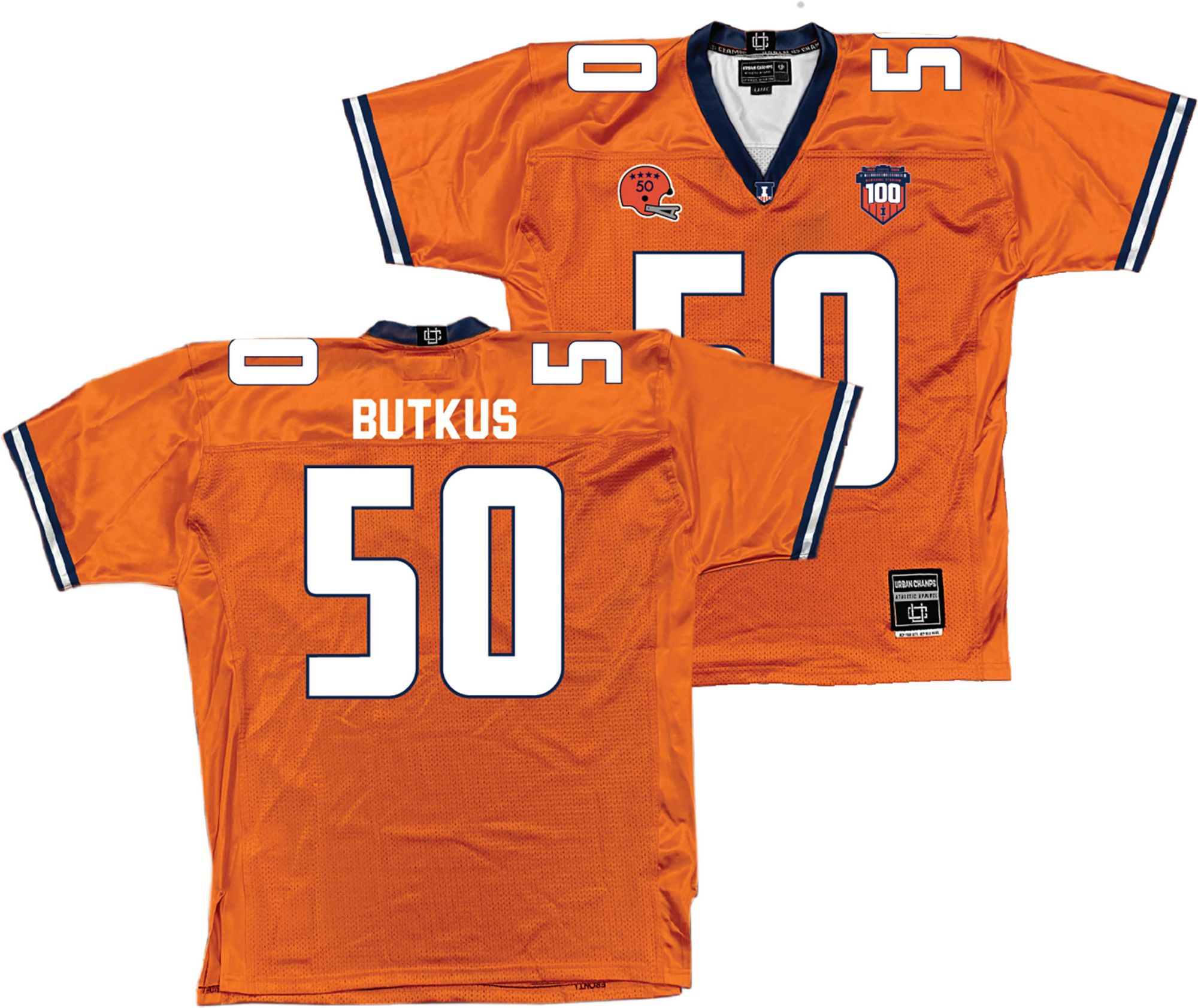 Campus Ink Men's Illinois Fighting Illini Dick Butkus Jersey