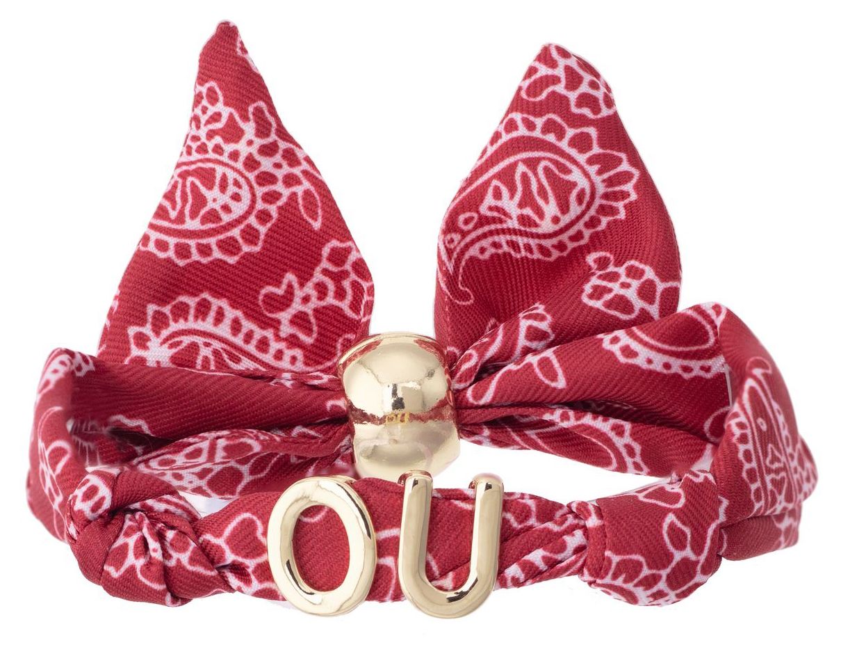 Canvas Style Women's Oklahoma Sooners Bandana Slider Bracelet