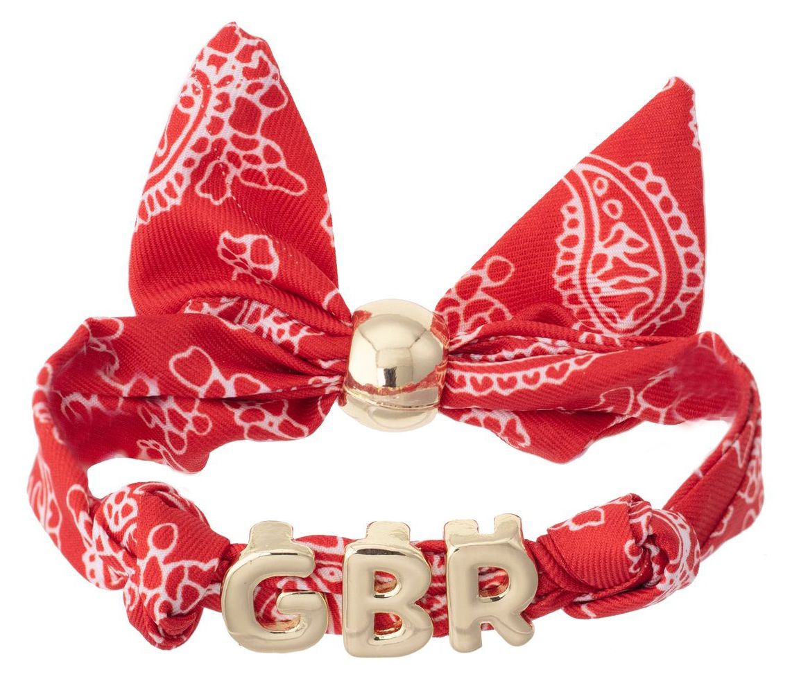 Canvas Style Women's Nebraska Huskers Bandana Slider Bracelet