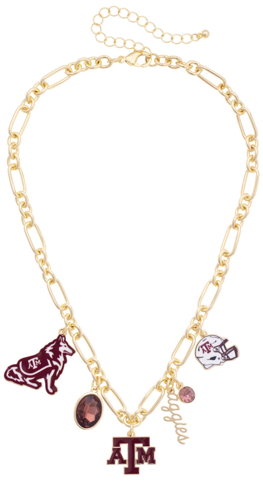 Canvas Style Women's Texas A&amp;M Aggies Gameday Charm Necklace
