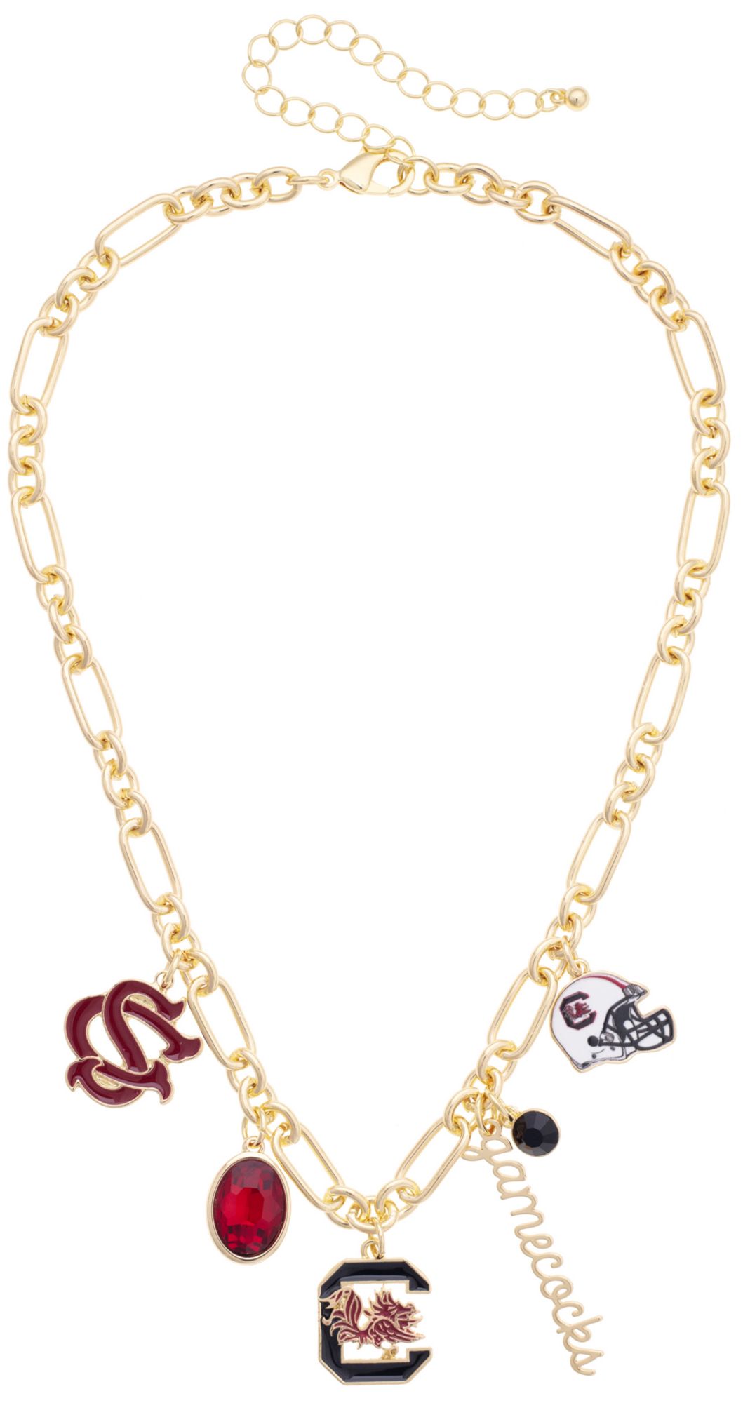 Canvas Style Women's South Carolina Gamecocks Gameday Charm Necklace