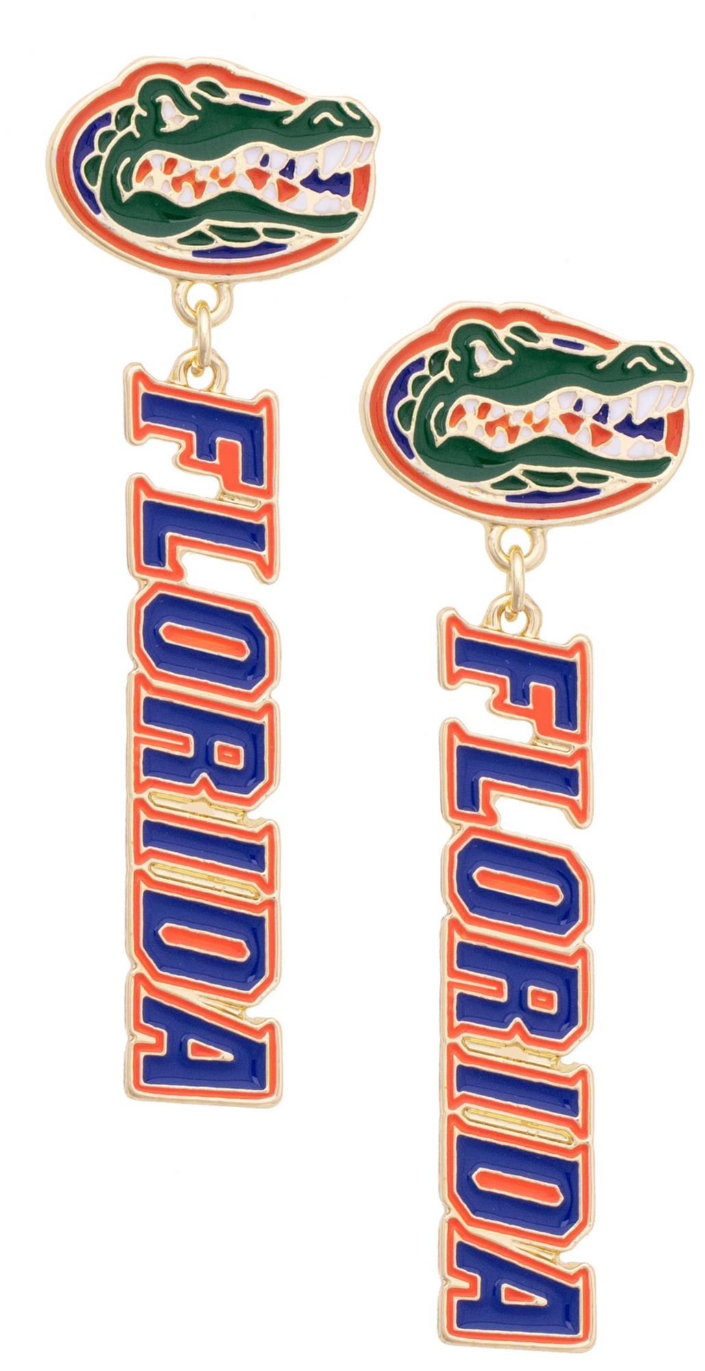Canvas Style Women's Florida Gators Enamel Drop Earrings