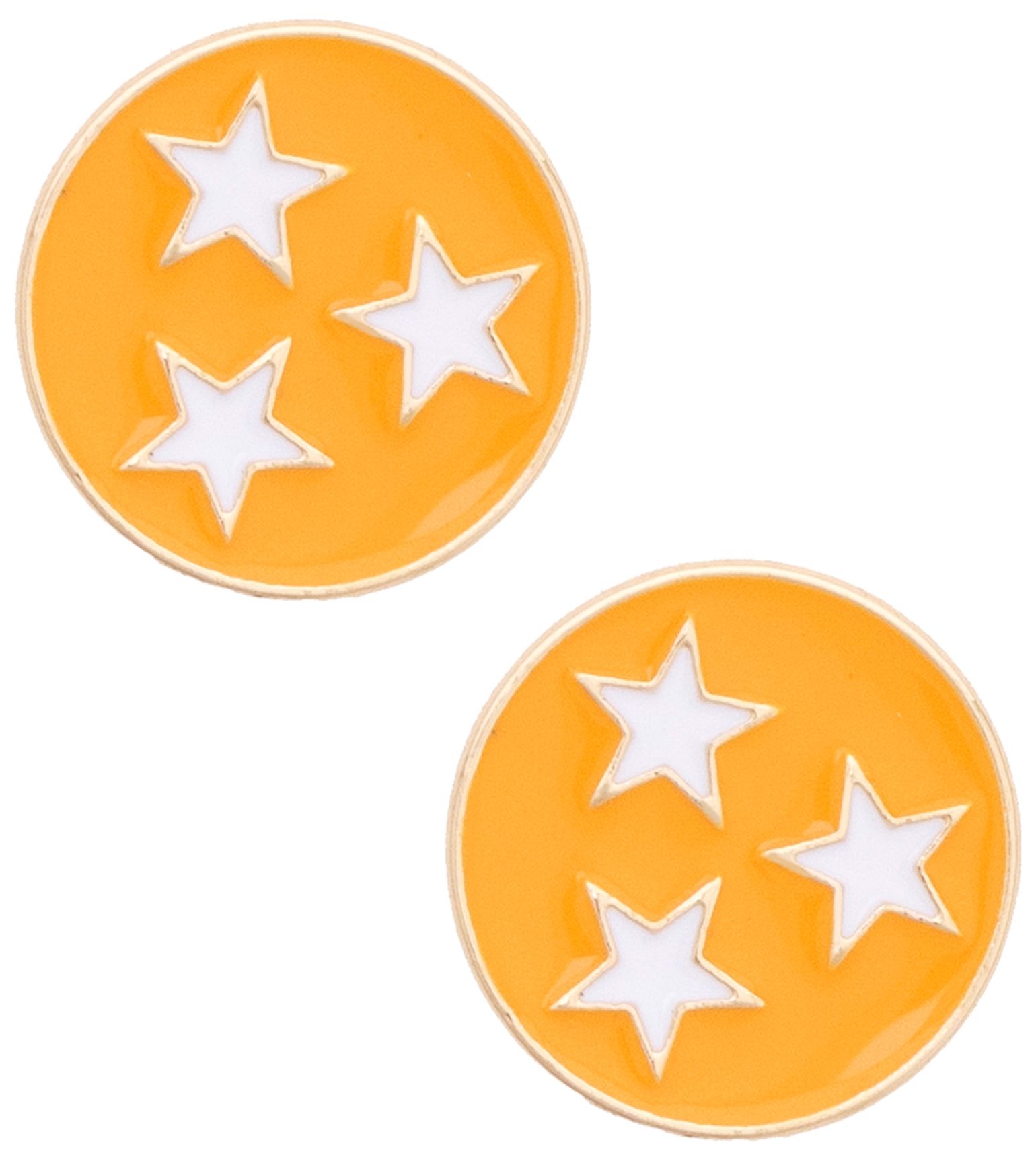 Canvas Style Women's Tennessee Vols Enamel Icon Stud Earrings