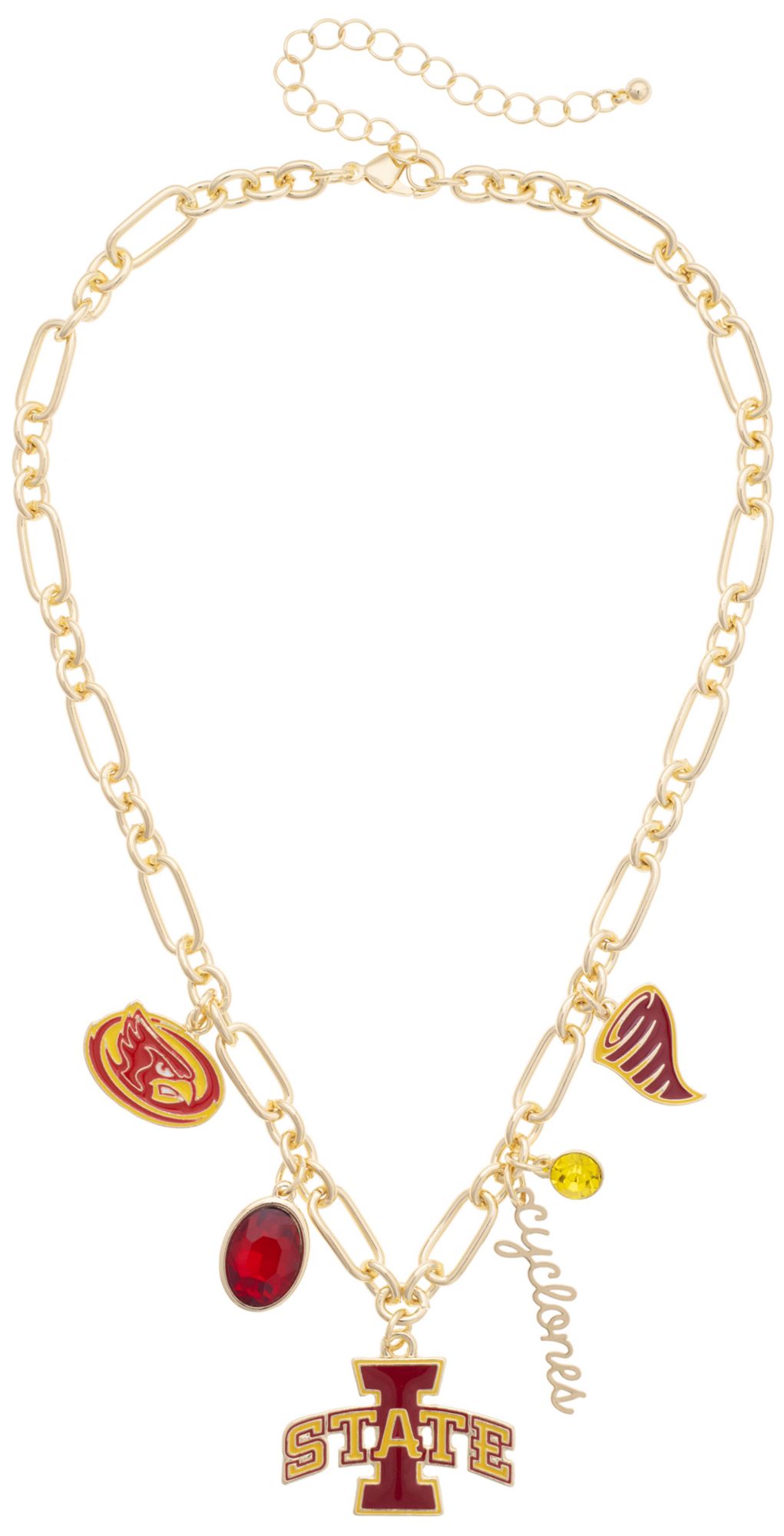 Canvas Style Women's Iowa State Cyclones Gameday Charm Necklace