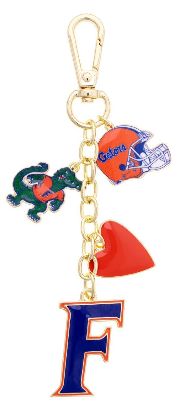 Canvas Style Women's Florida Gators Heart Cluster Bag Charm