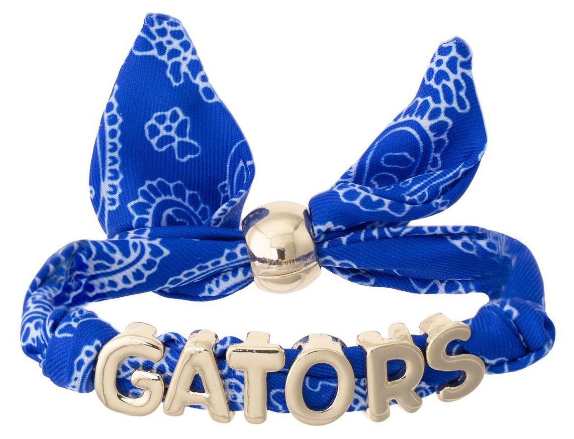 Canvas Style Women's Florida Gators Bandana Slider Bracelet