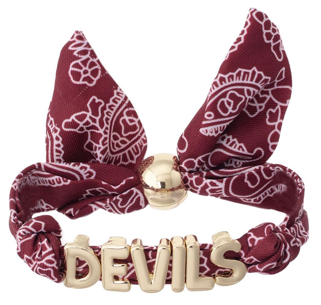Canvas Style Women's Arizona State Sun Devils Bandana Slider Bracelet