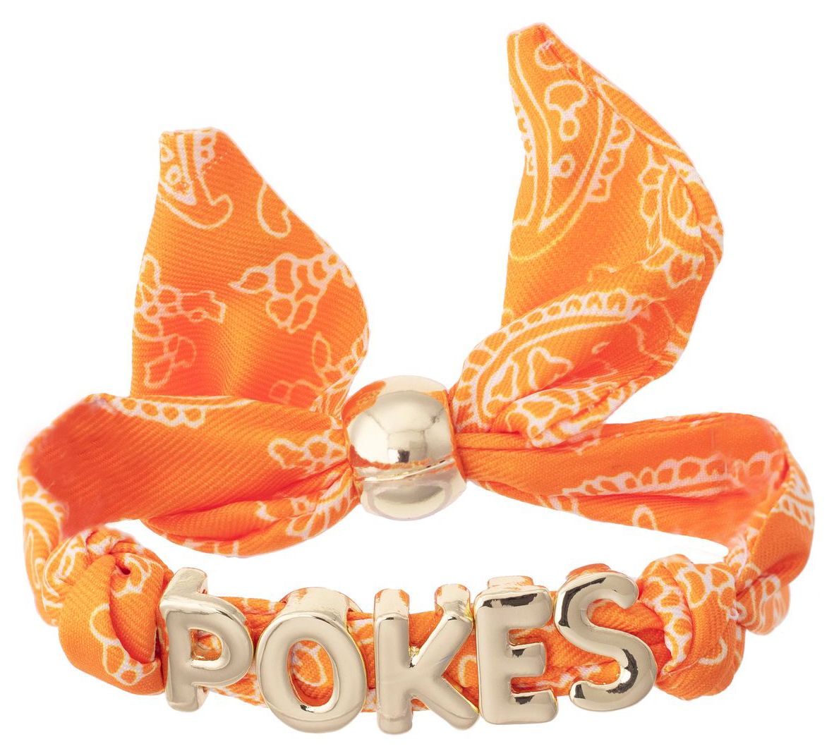 Canvas Style Women's Oklahoma State Cowboys Bandana Slider Bracelet