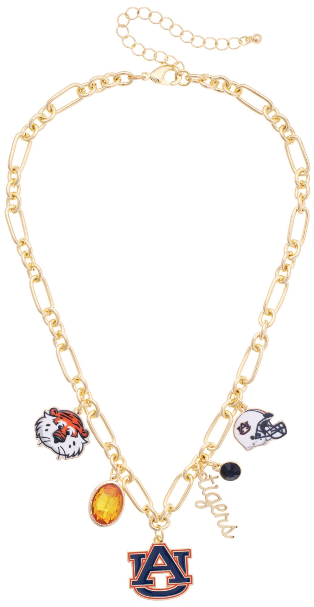 Canvas Style Women's Auburn Tigers Gameday Charm Necklace