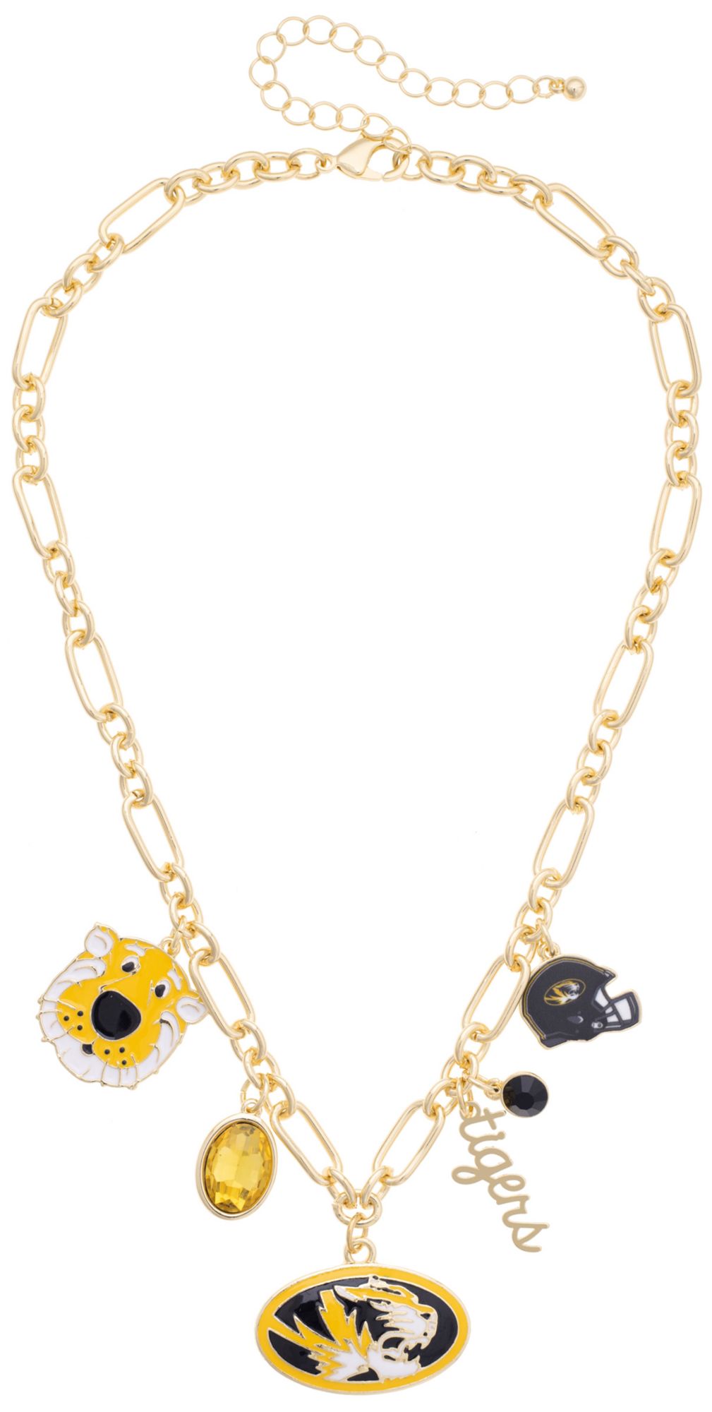 Canvas Style Women's Missouri Tigers Gameday Charm Necklace