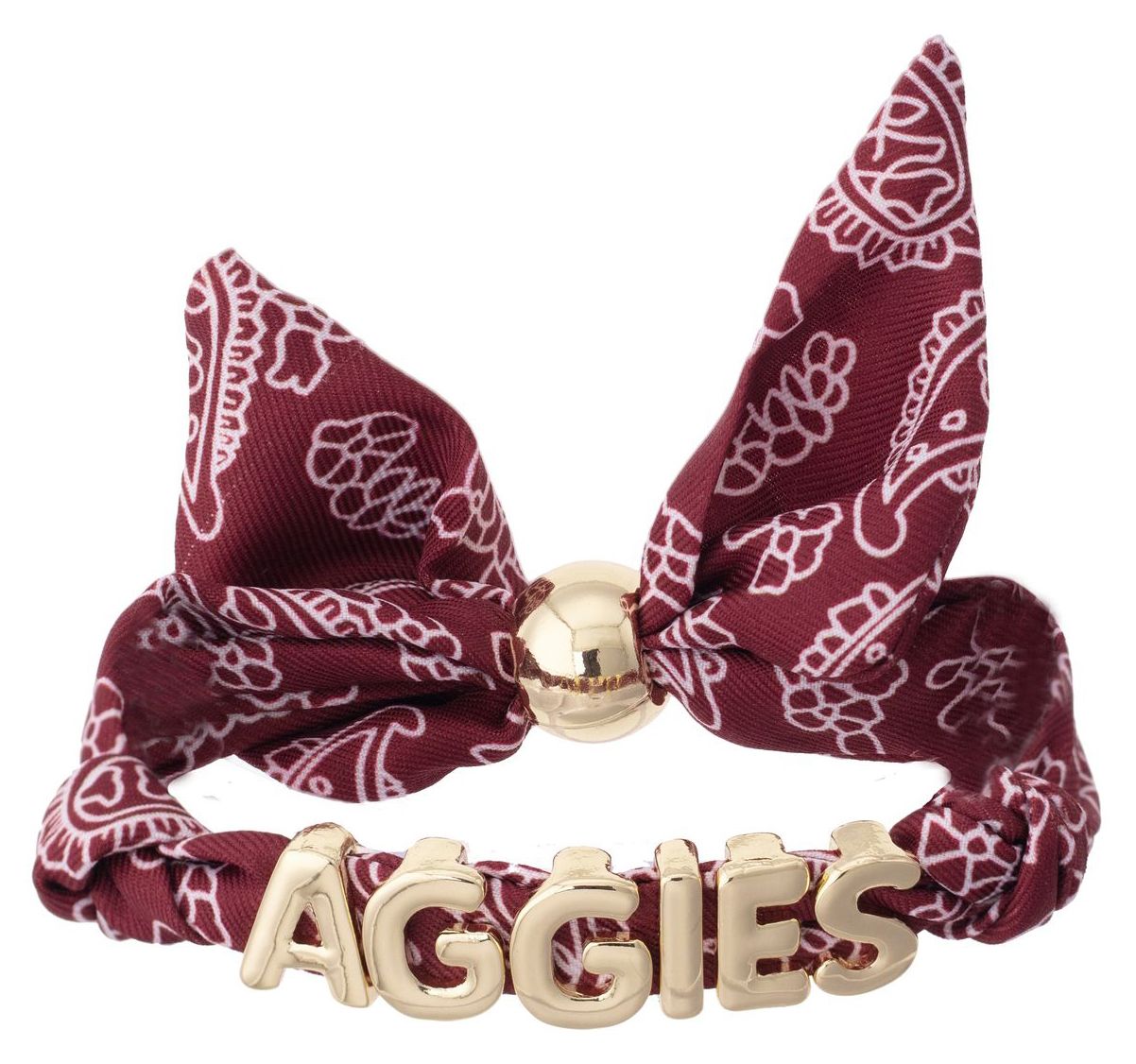 Canvas Style Women's Texas A&amp;M Aggies Bandana Slider Bracelet