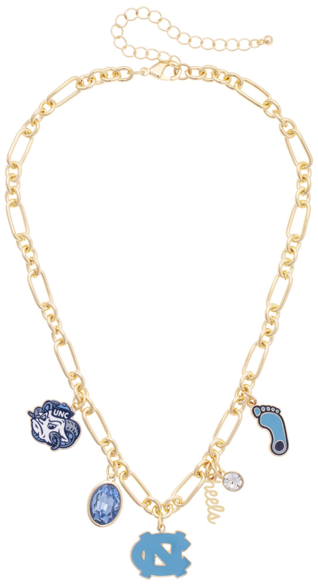 Canvas Style Women's North Carolina Tarheels Gameday Charm Necklace