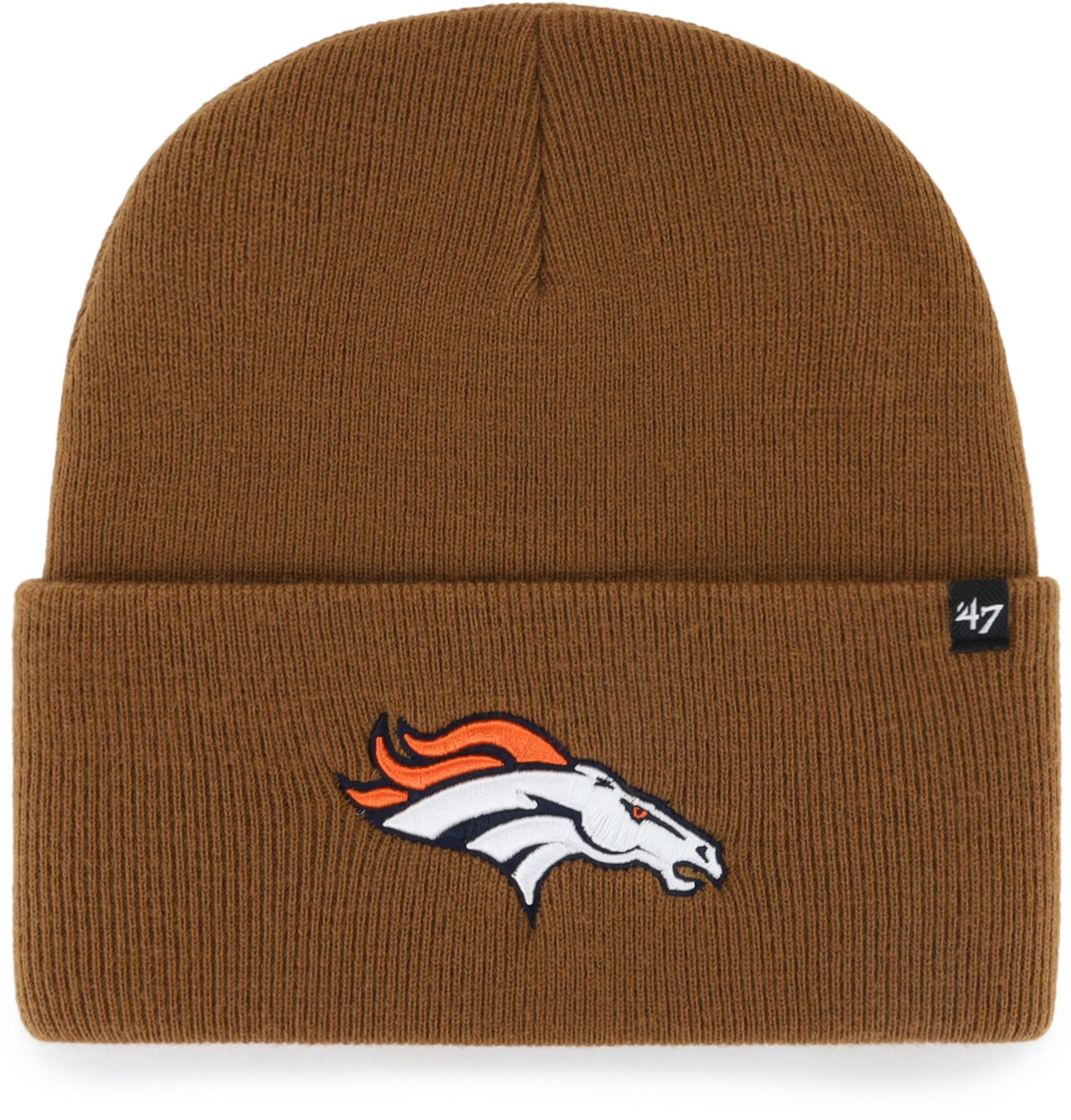 Carhartt x '47 Denver Broncos Brown Cuffed Knit Beanie