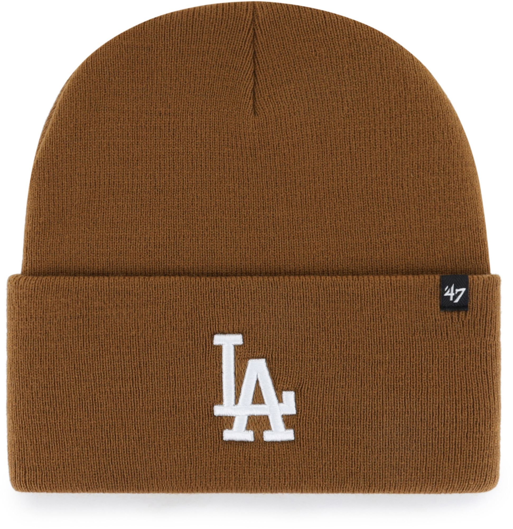 Carhartt x '47 Los Angeles Dodgers Brown Cuffed Knit Beanie