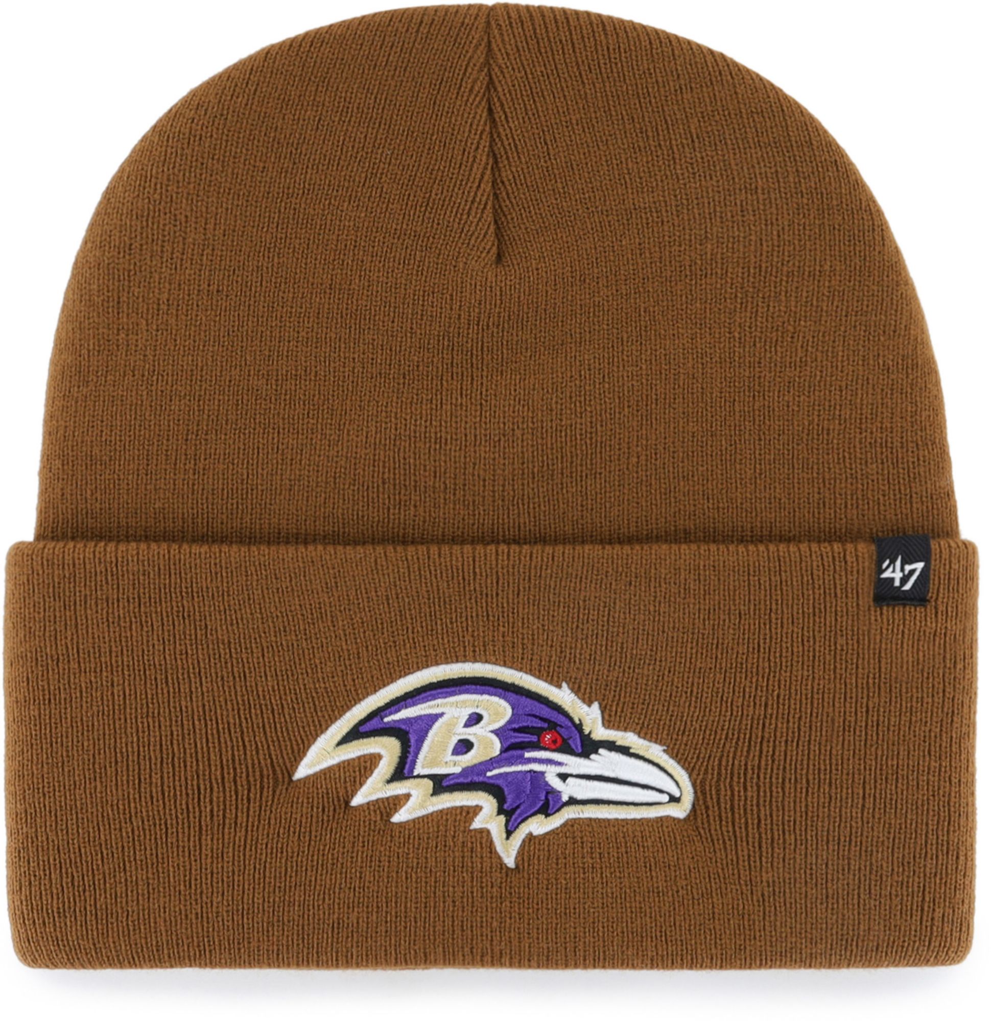 Carhartt x '47 Baltimore Ravens Brown Cuffed Knit Beanie