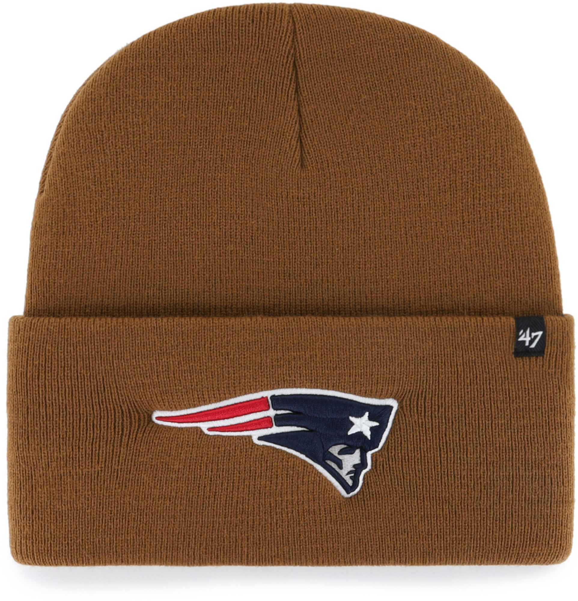 Carhartt x '47 New England Patriots Brown Cuffed Knit Beanie