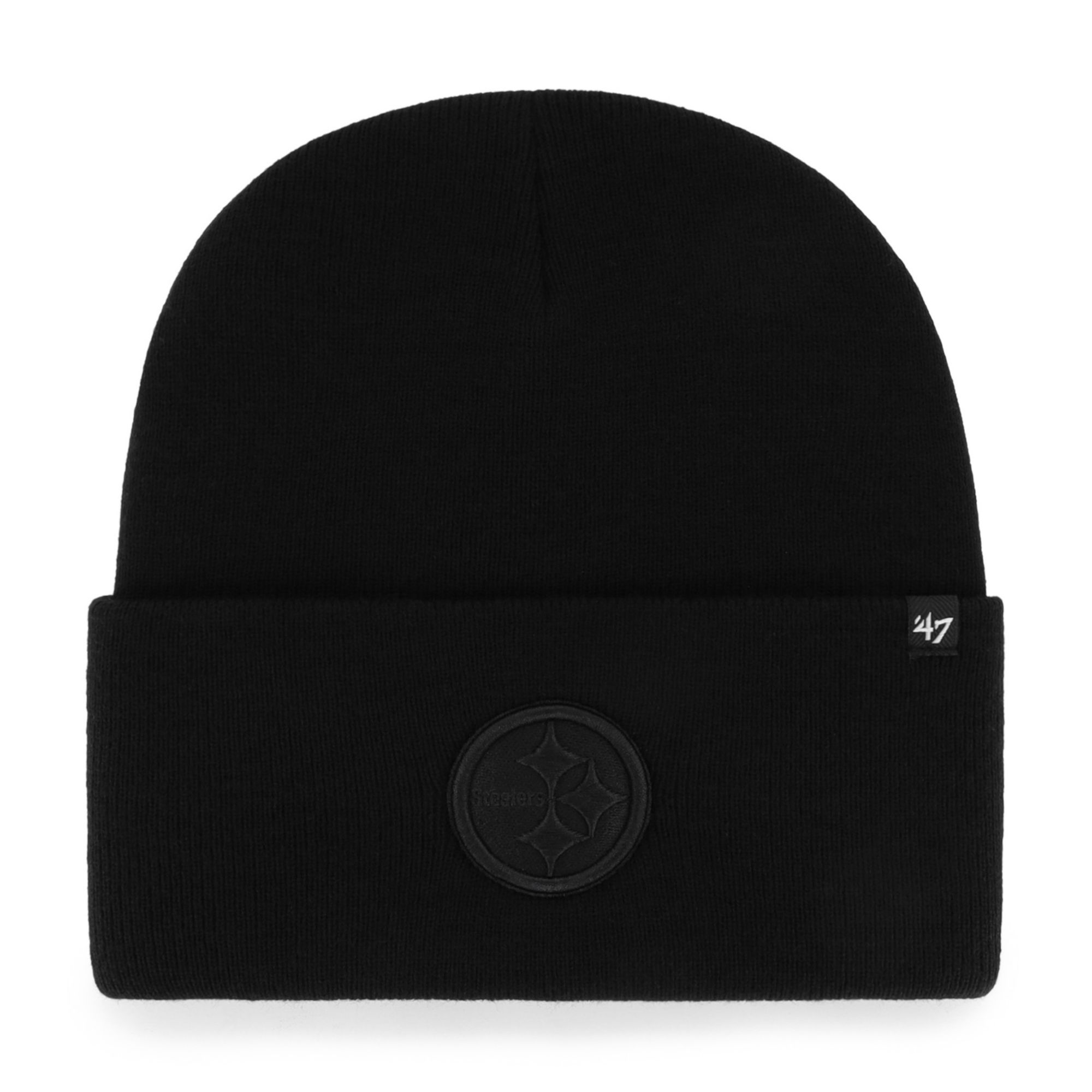 Carhartt x '47 Pittsburgh Steelers Black Cuffed Knit Beanie