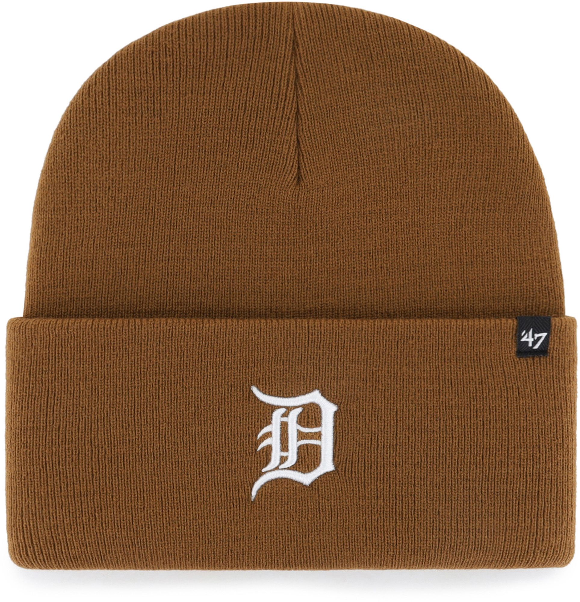 Carhartt x '47 Detroit Tigers Brown Cuffed Knit Beanie