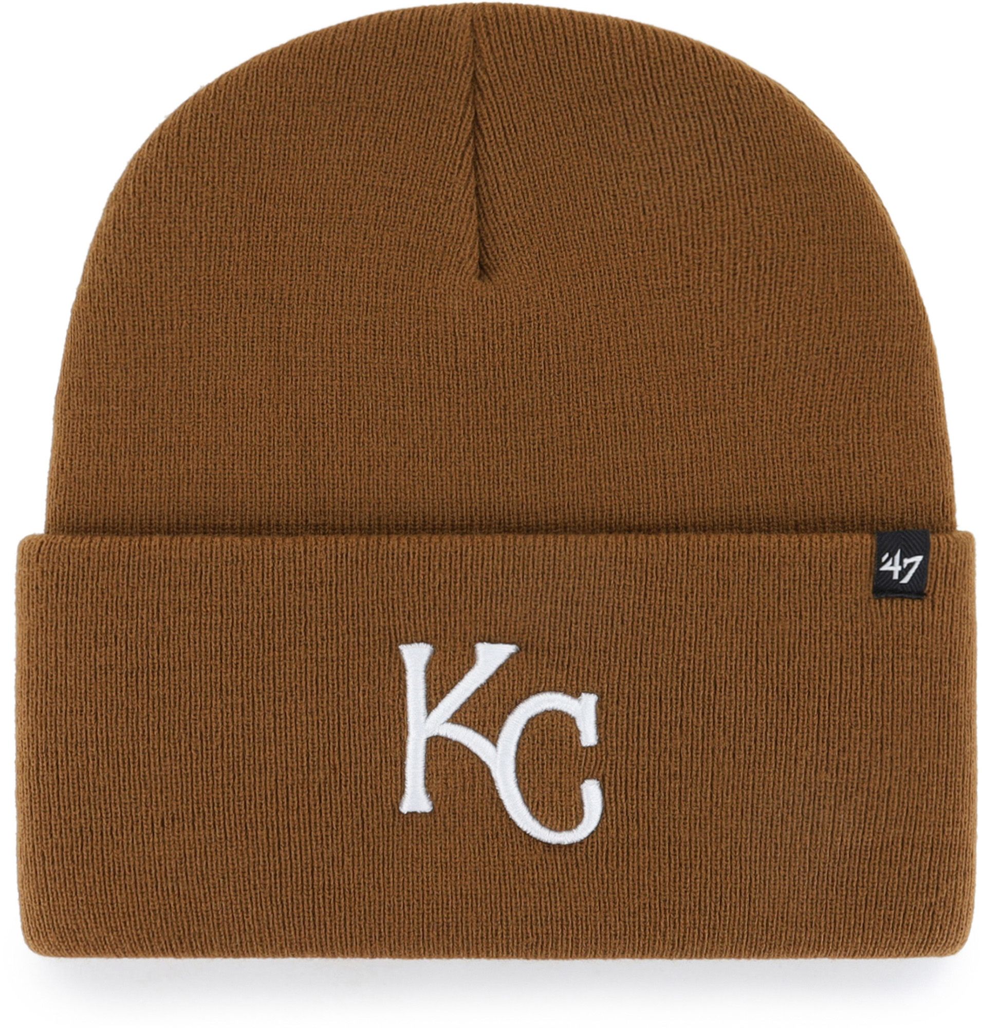 Carhartt x '47 Kansas City Royals Brown Cuffed Knit Beanie