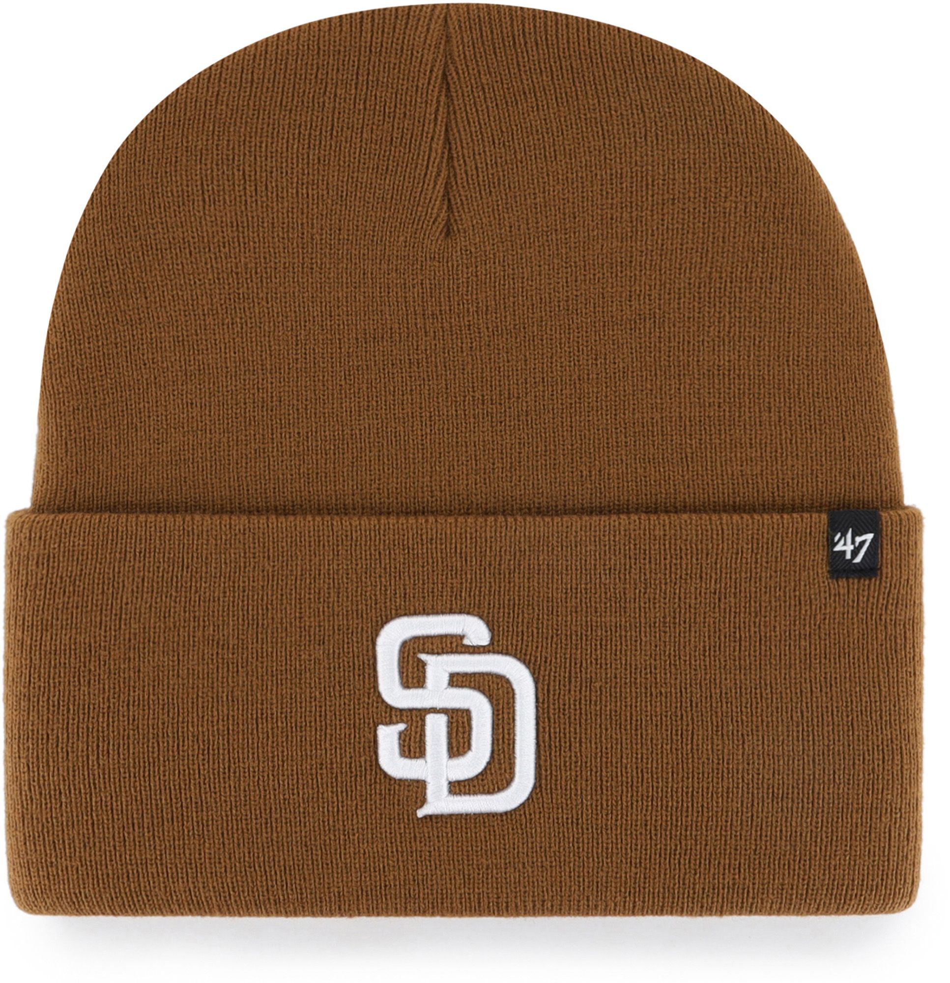 Carhartt x '47 San Diego Padres Brown Cuffed Knit Beanie