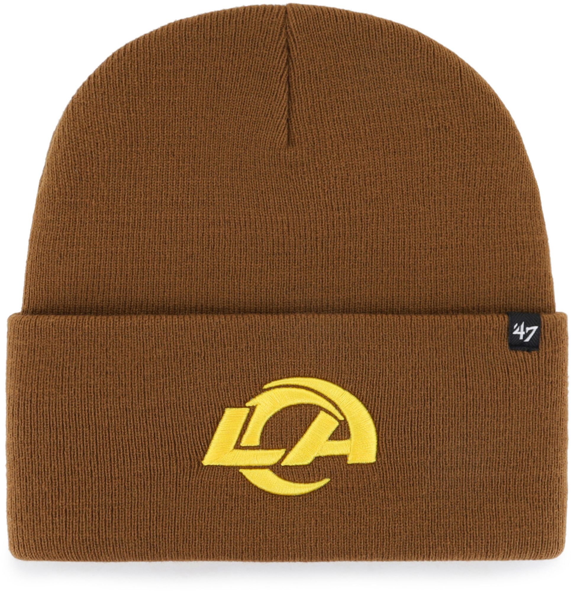 Carhartt x '47 Los Angeles Rams Brown Cuffed Knit Beanie