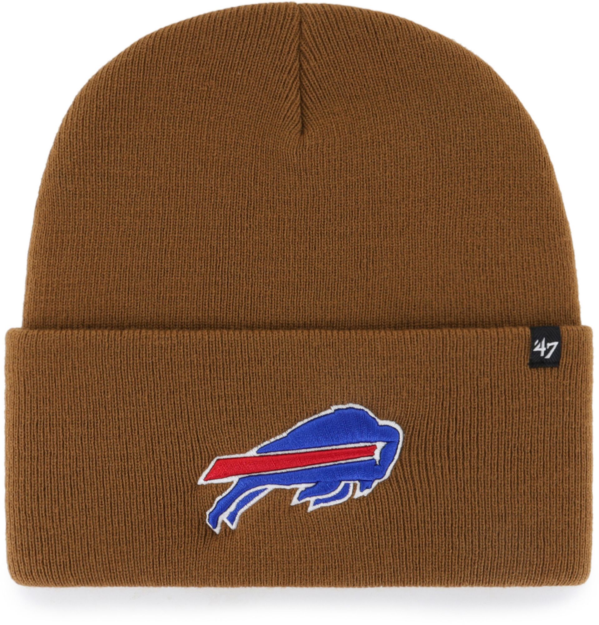 Carhartt x '47 Buffalo Bills Brown Cuffed Knit Beanie