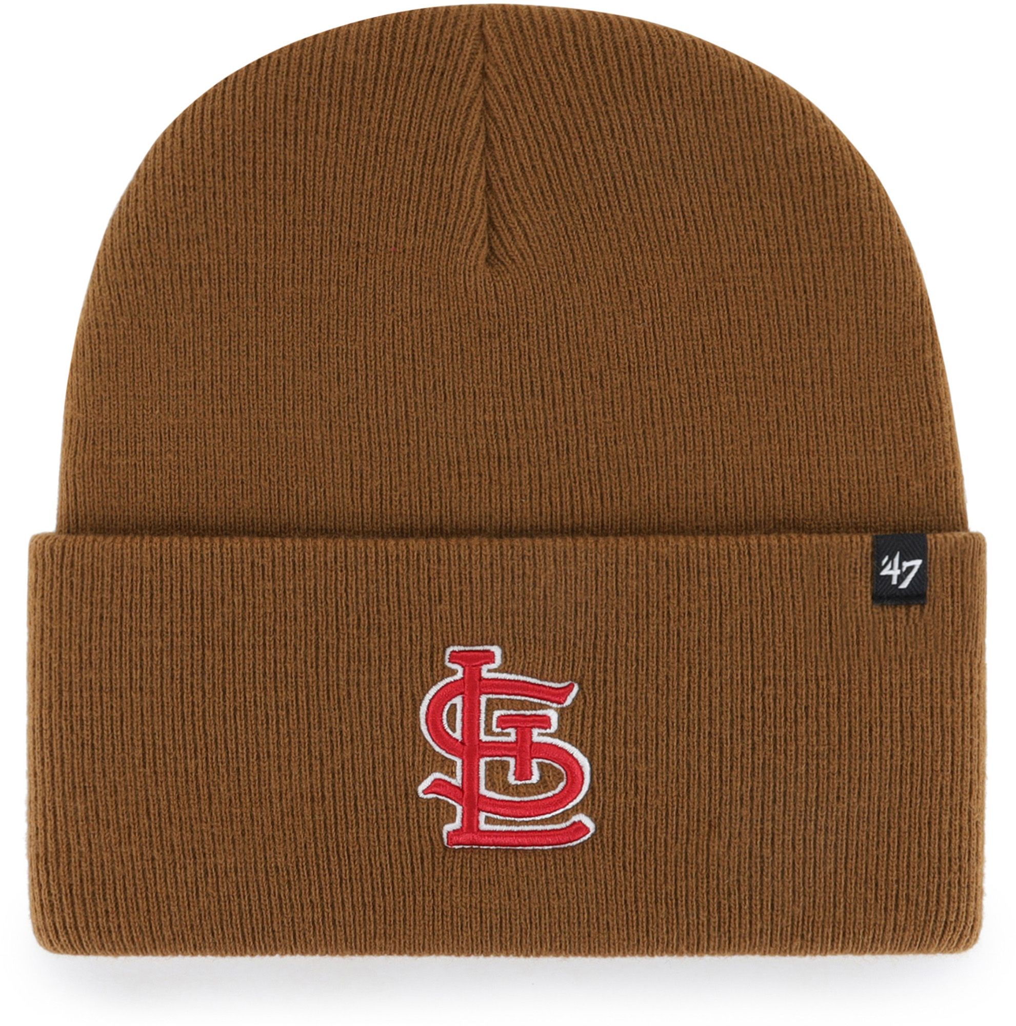 Carhartt x '47 St. Louis Cardinals Brown Cuffed Knit Beanie