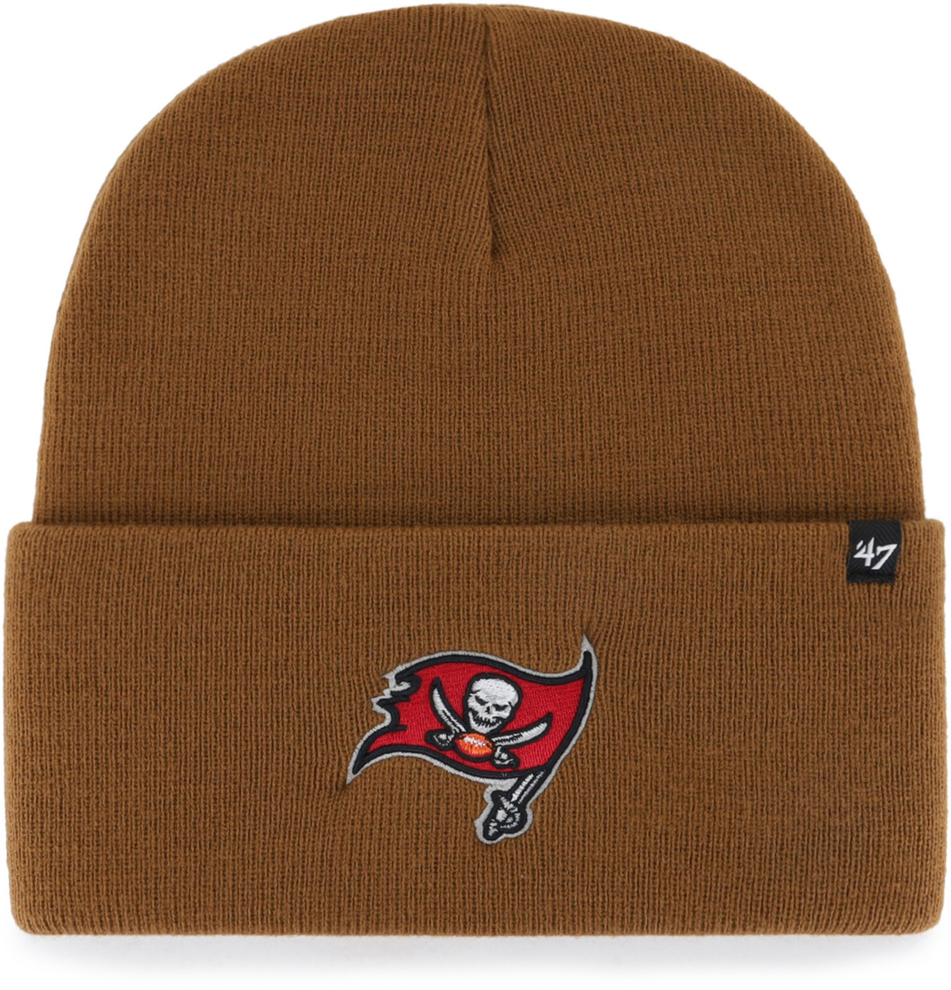 Carhartt x '47 Tampa Bay Buccaneers Brown Cuffed Knit Beanie