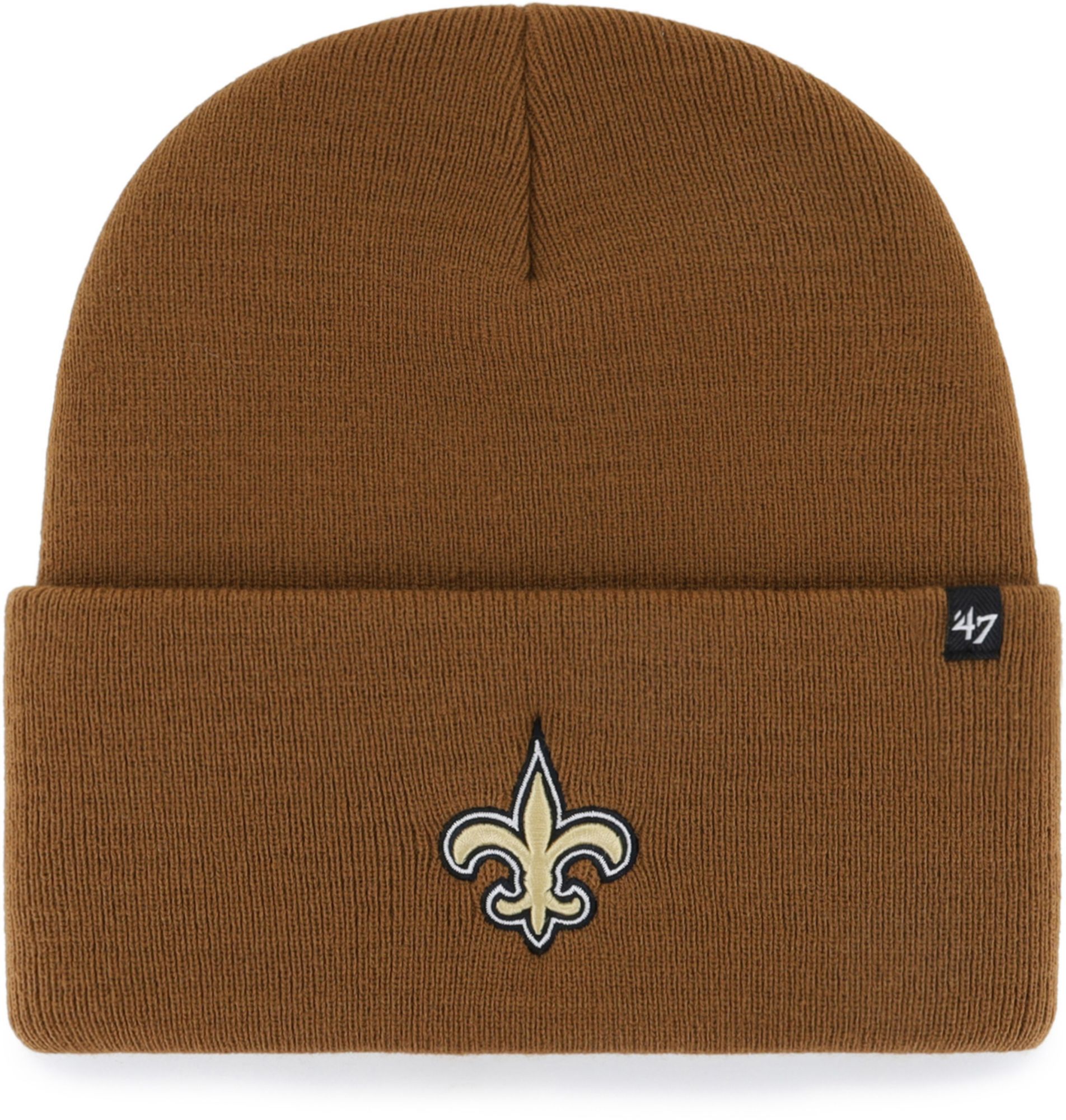Carhartt x '47 New Orleans Saints Brown Cuffed Knit Beanie