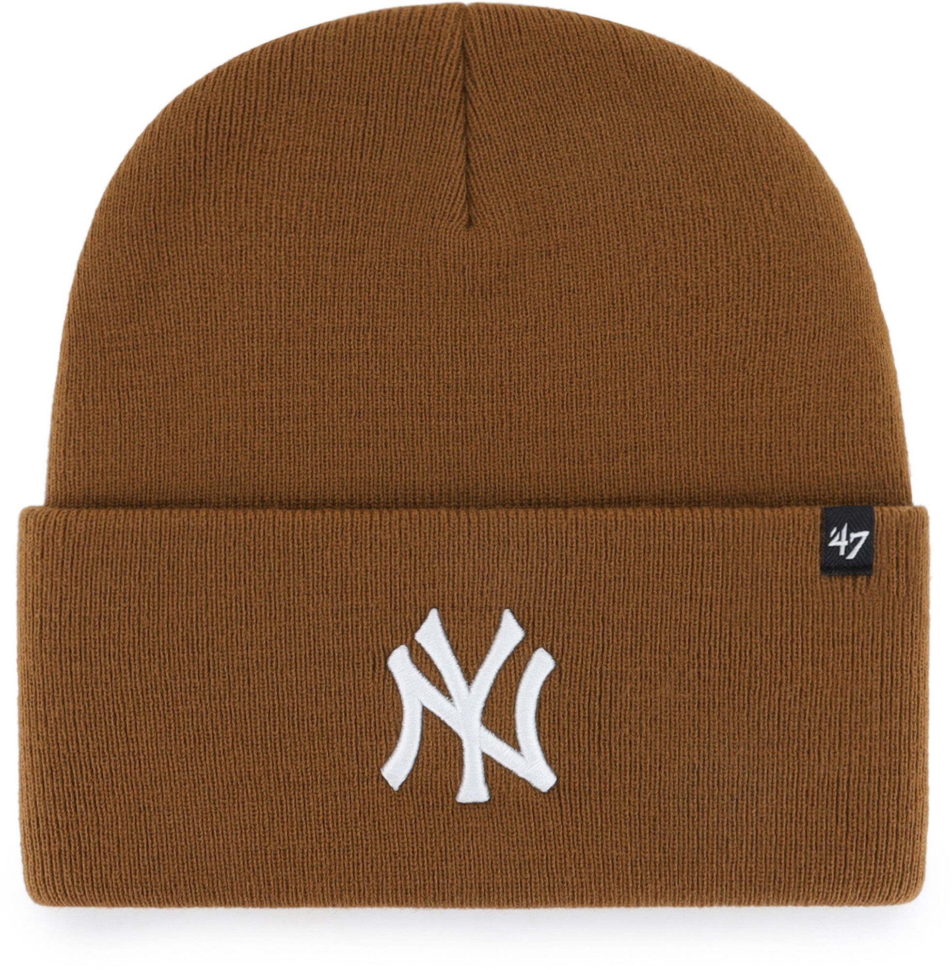 Carhartt x '47 New York Yankees Brown Cuffed Knit Beanie