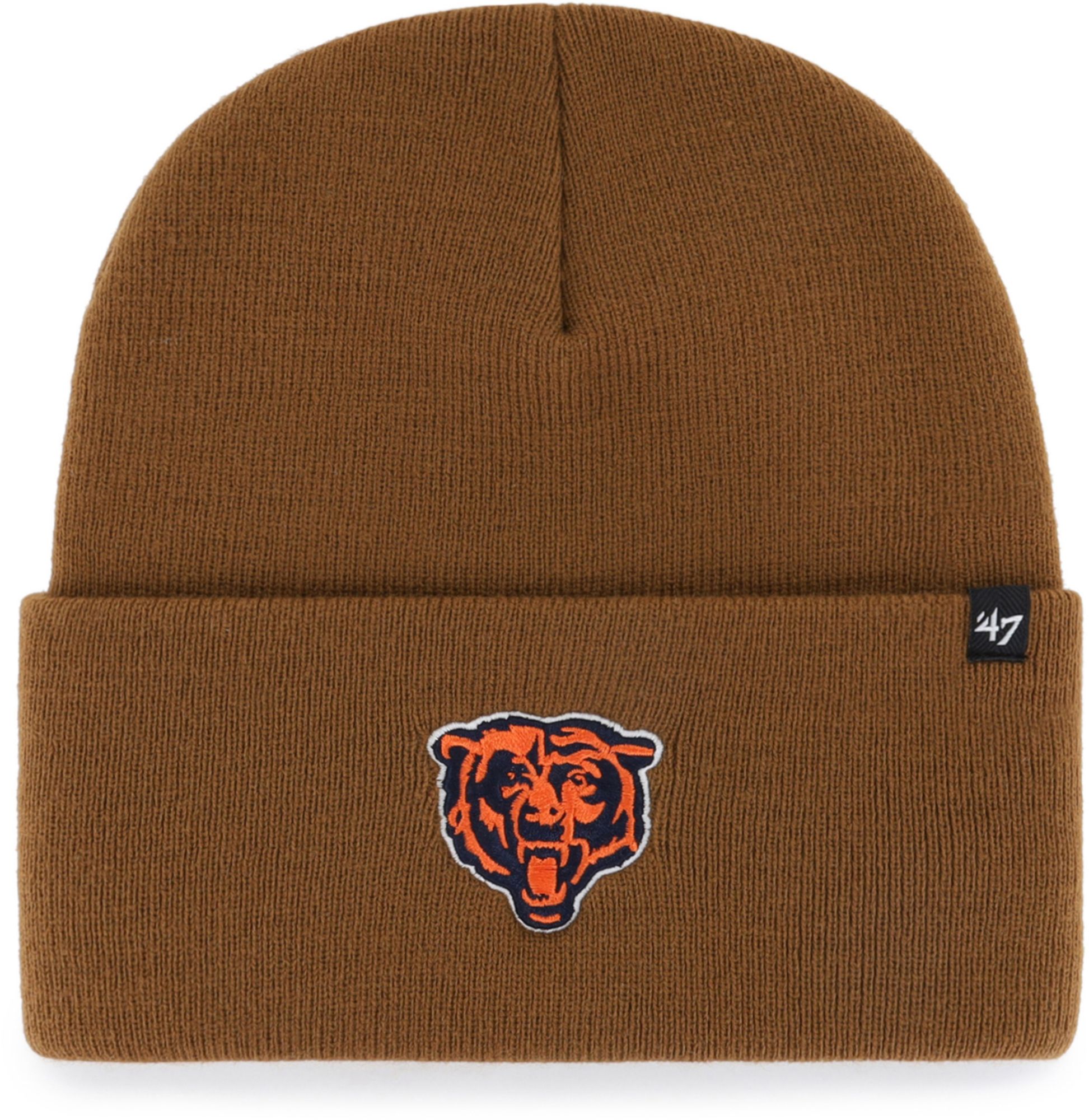 Carhartt x '47 Chicago Bears Brown Cuffed Knit Beanie