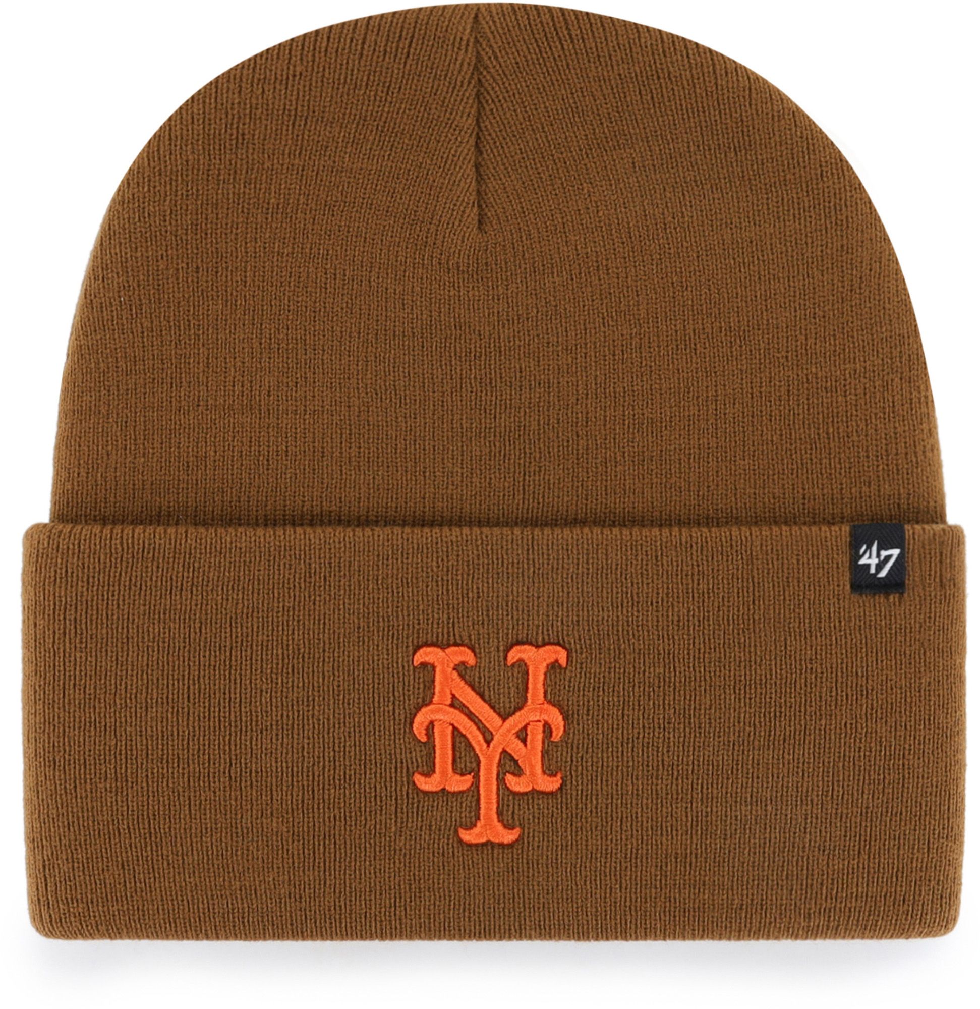 Carhartt x '47 New York Mets Brown Cuffed Knit Beanie